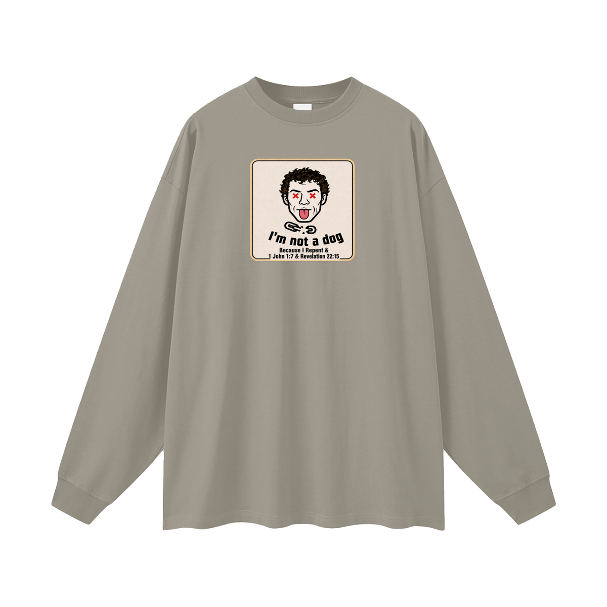 Oversized Unisex Long Sleeve T-Shirt