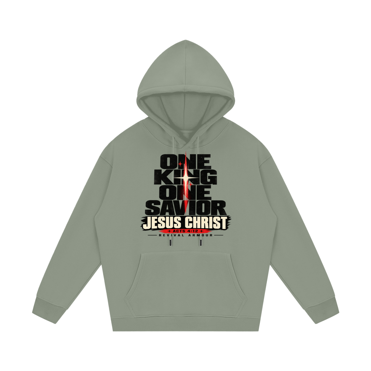 One King One Savior Jesus Christ Hoodie