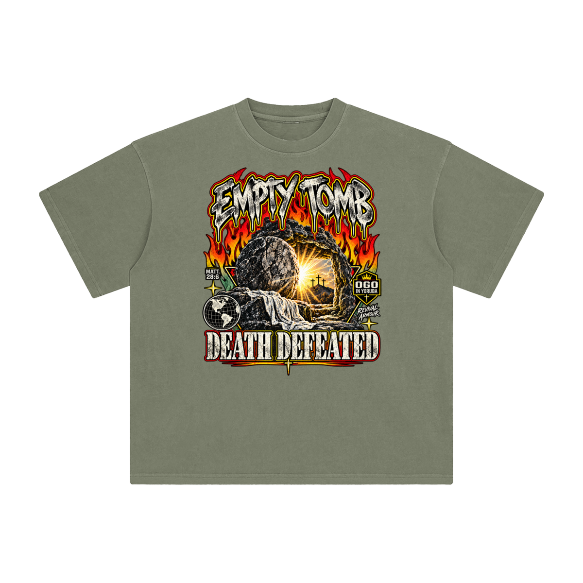 EMPTY TOMB DEATH DEFEATED T-Shirt
