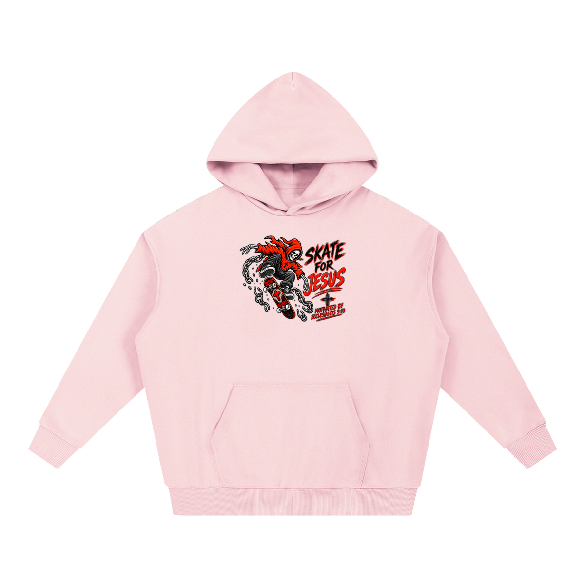 SKATE FOR JESUS MOTIVATED BY ECCLESIASTES 9:10 Hoodie