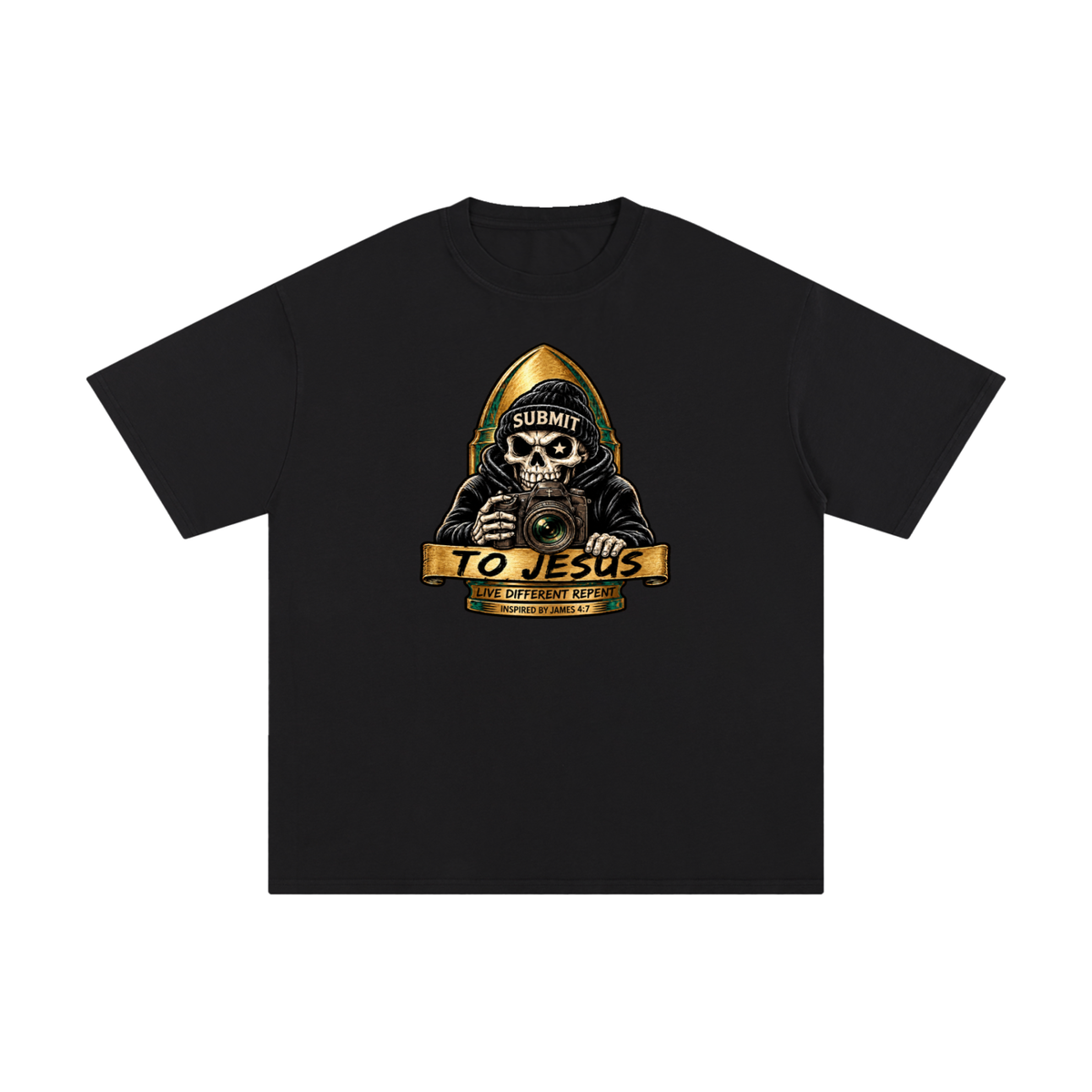 SUBMIT TO JESUS LIVE DIFFERENT REPENT INSPIRED BY JAMES 4:7 T-Shirt