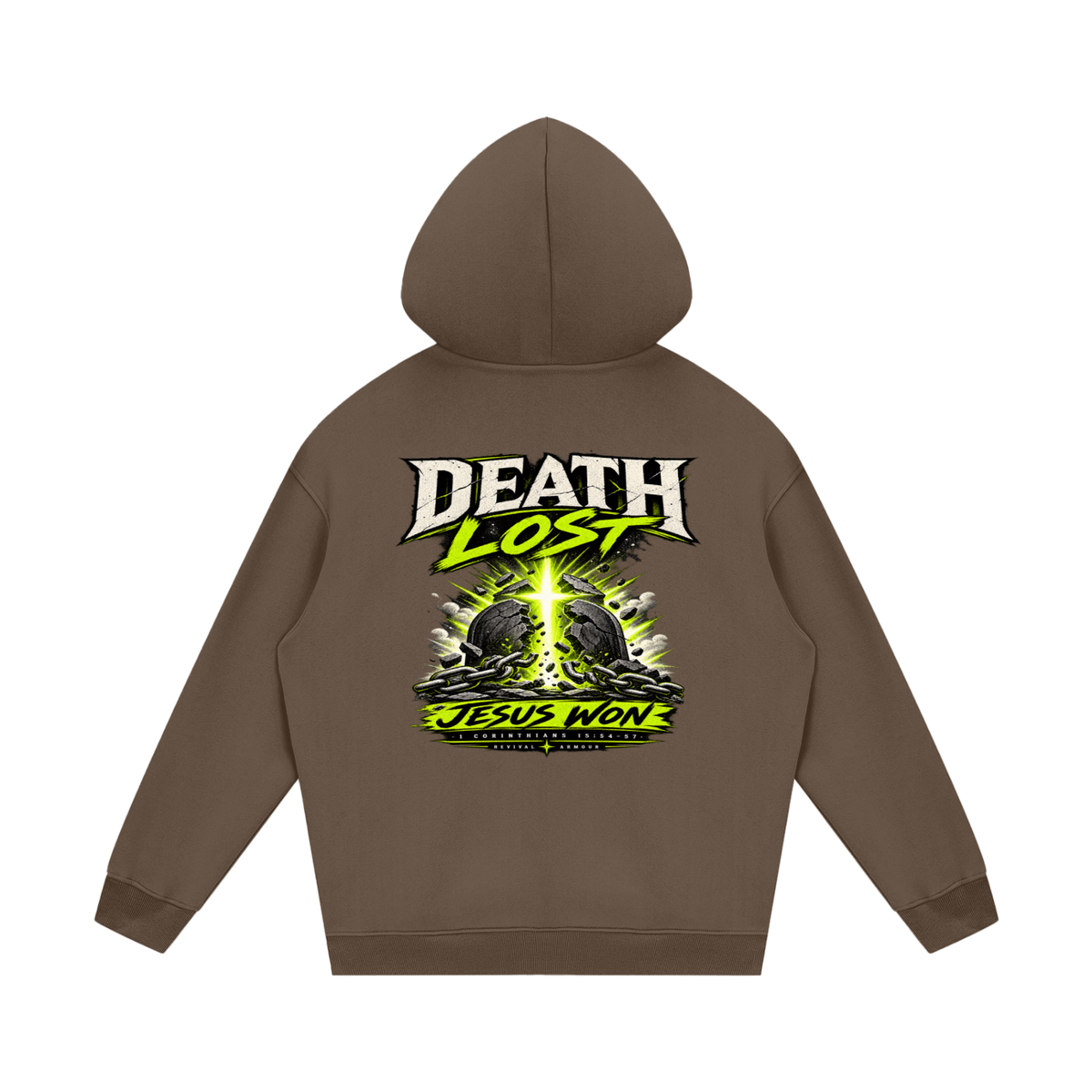 Death Lost Jesus Won Hoodie
