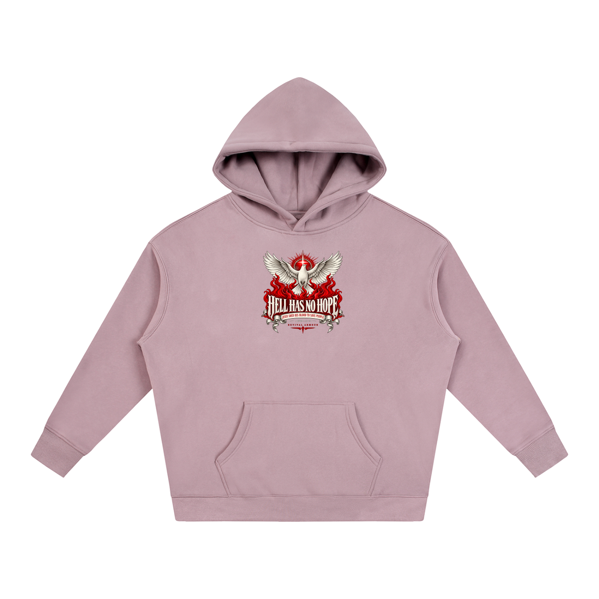 HELL HAS NO HOPE JESUS SHED HIS BLOOD TO SAVE PEOPLE Hoodie