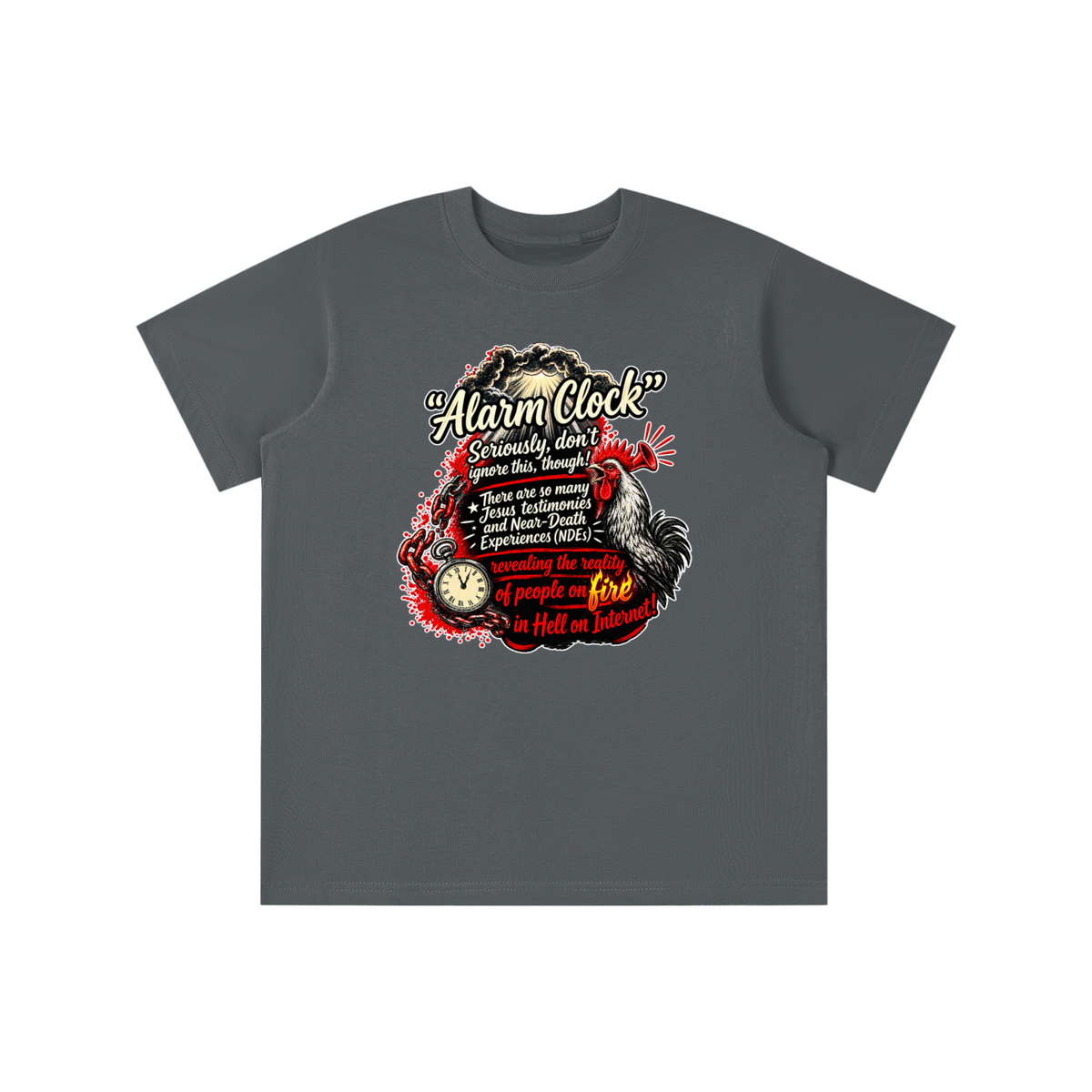 "ALARM CLOCK" youth T-shirt