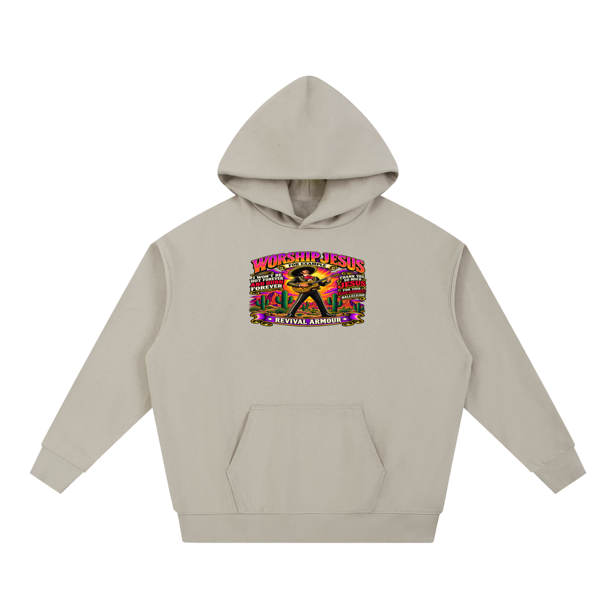 WORSHIP JESUS revival armour Hoodie