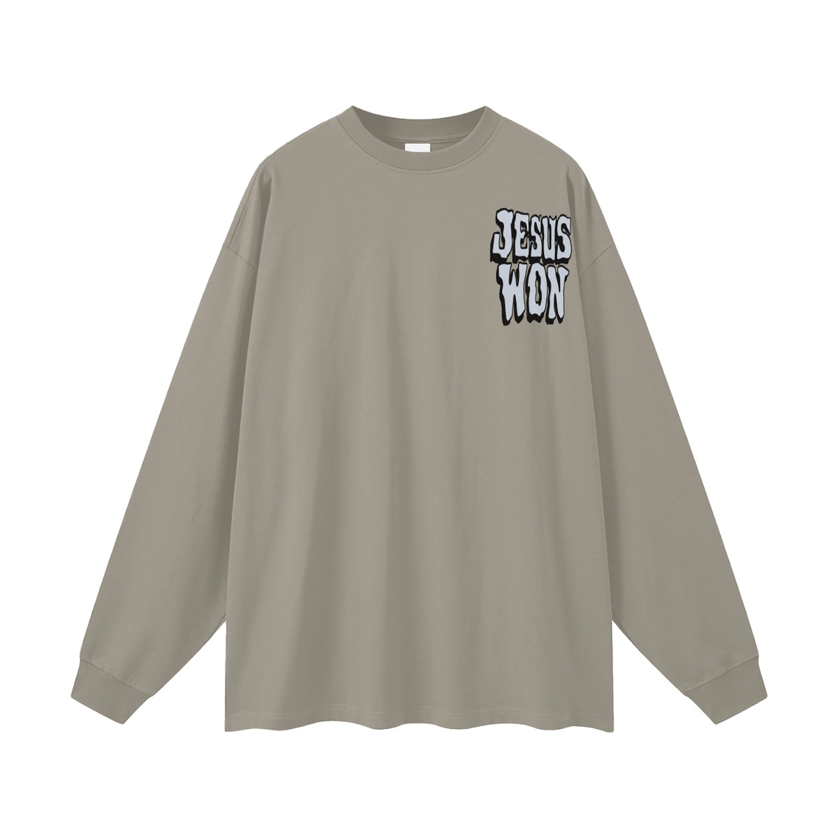 GOOD NEWS JESUS WON Long Sleeve T-Shirt