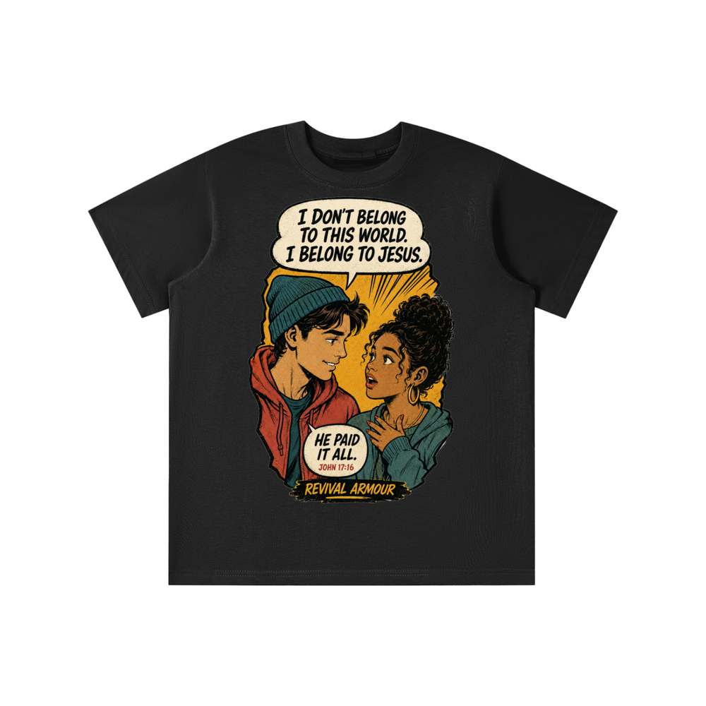 John 17:16 inspired youth T-shirt