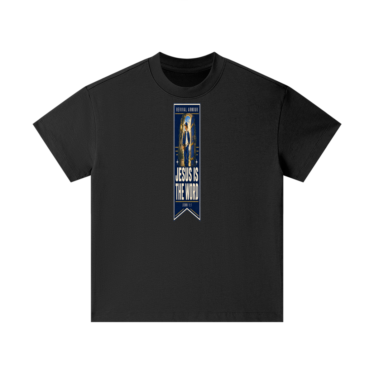 REVIVAL ARMOUR JESUS IS THE WORD _ JOHN 1:1 kids T-Shirt