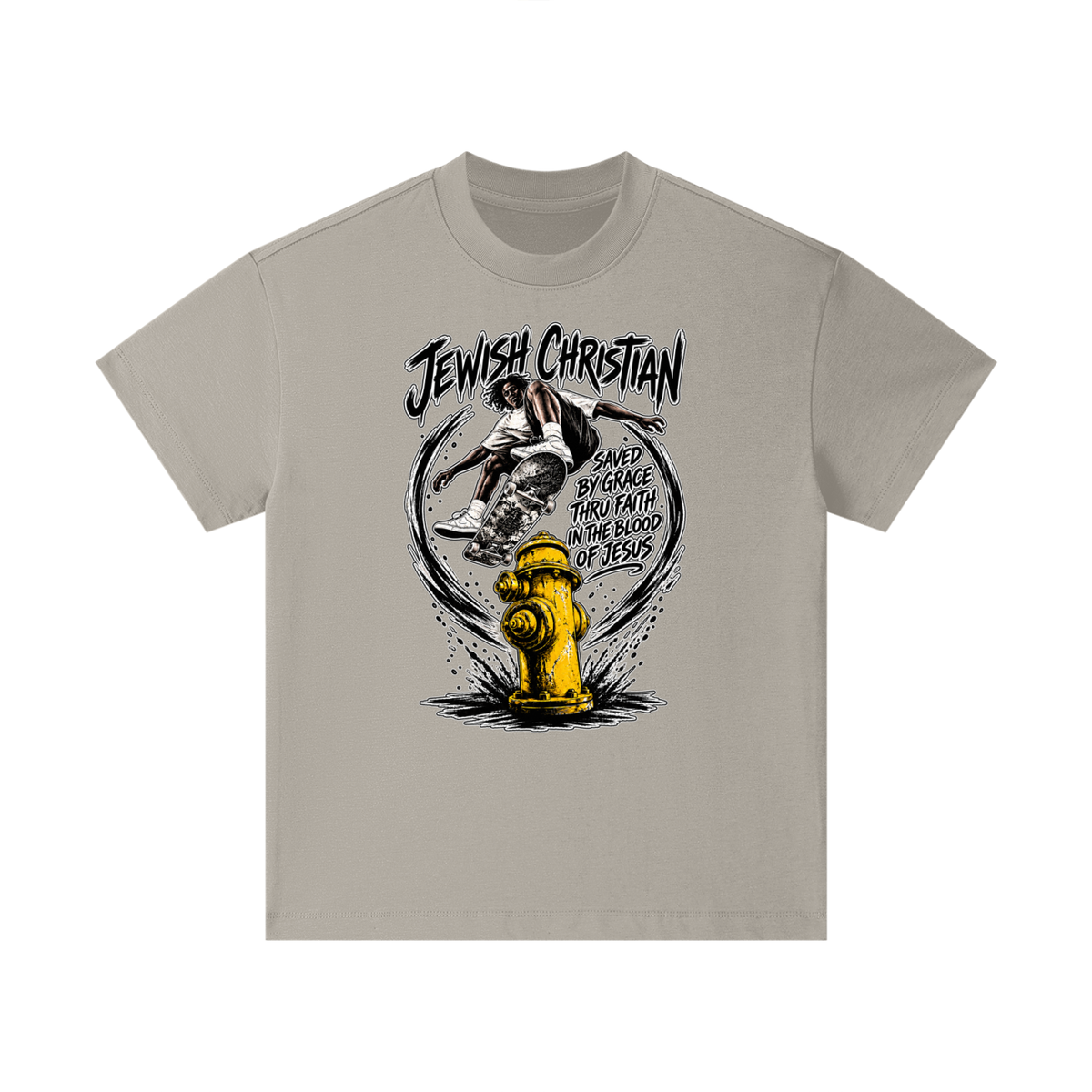JEWISH CHRISTIAN SAVED BY GRACE THRU FAITH IN THE BLOOD OF JESUS Kids T-Shirt