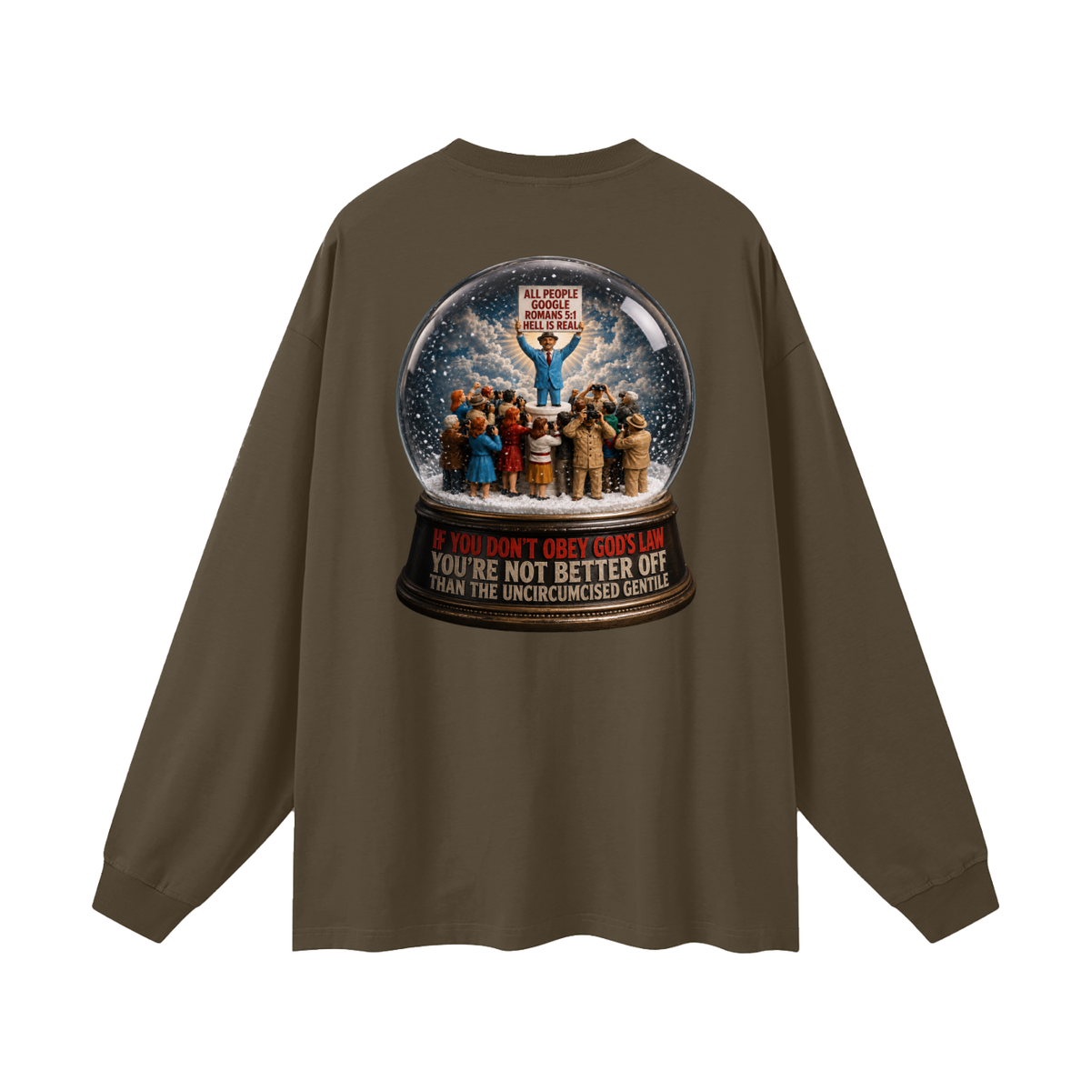 WORTHY IS THE LAMB HALLEJUJAH WHO WAS SLAIN Long Sleeve T-Shirt