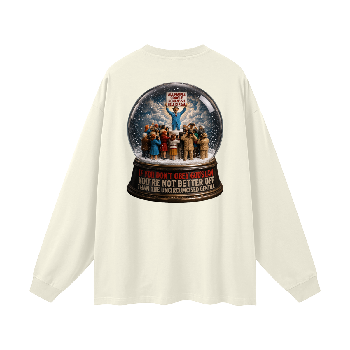 WORTHY IS THE LAMB HALLEJUJAH WHO WAS SLAIN Long Sleeve T-Shirt
