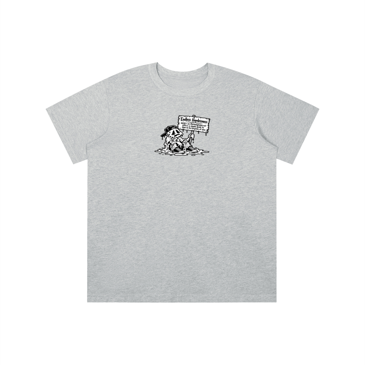 ENDLESS HOPELESSNESS NDEs on michaeljphelps.net offers a simple guide to How to be forgiven of sins youth T-shirt