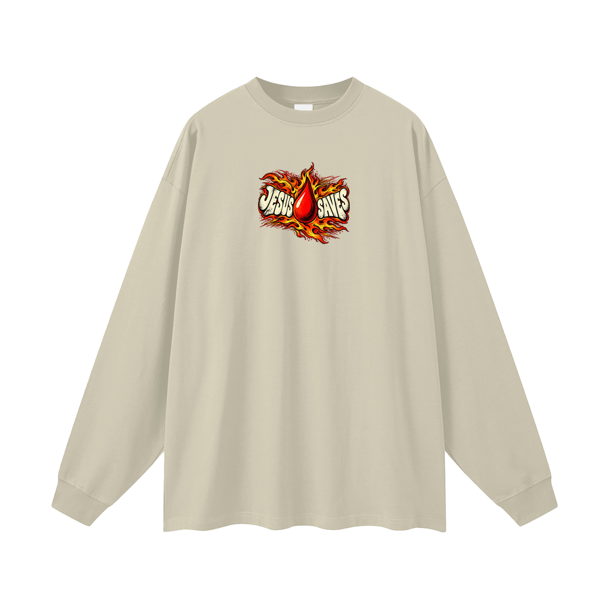JESUS SAVES Long Sleeve T-Shirt