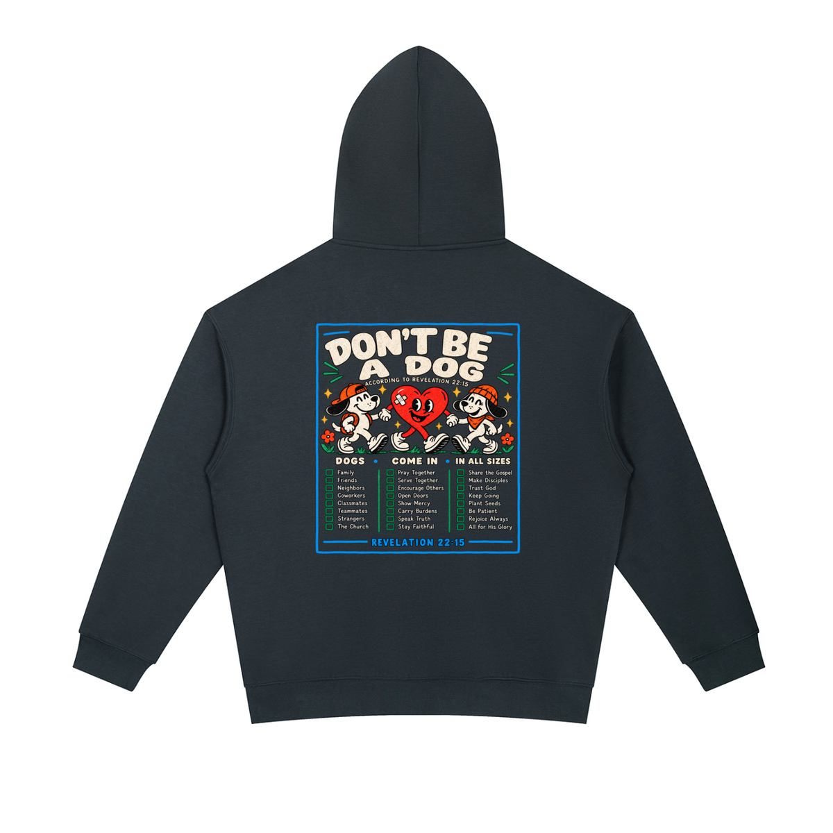 CAST ALL YOUR BURDENS TO JESUS ACCORDING TO Matthew 11:28–30 THO Hoodie