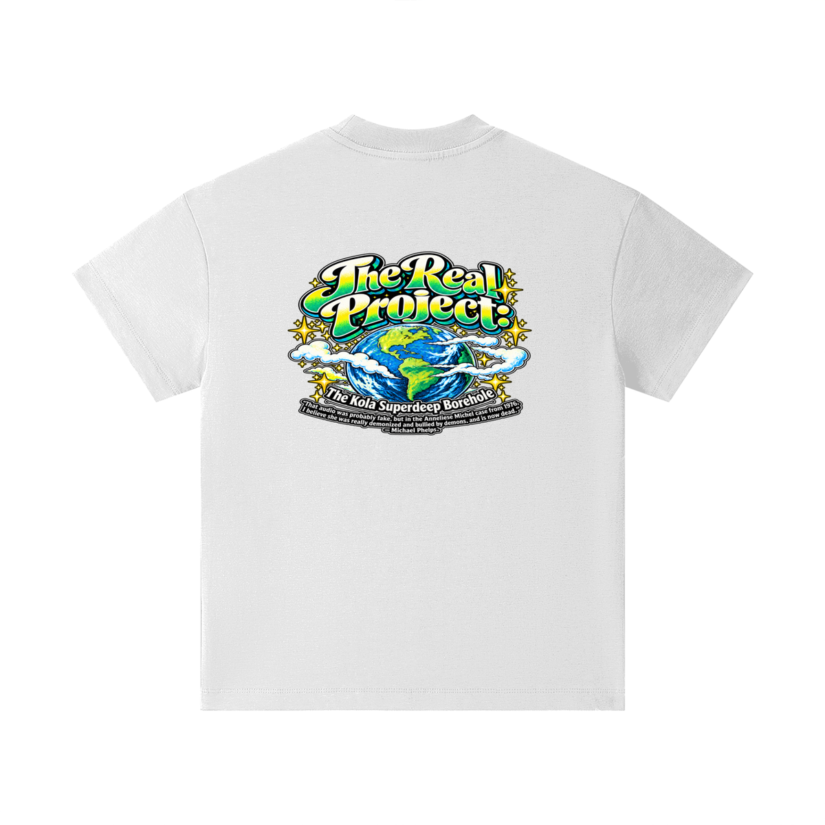 REDEEMED BY THE OF JESUS ACCORDING TO EPHESIANS 1:7 THE REAL PROJECT: THE KOLA SUPERDEEP BOREHOLE Kids T-Shirt