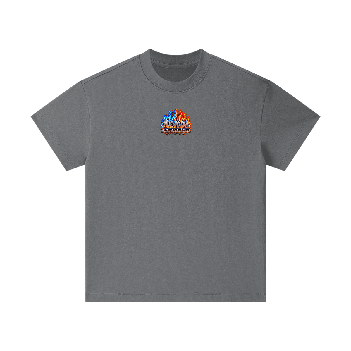 JESUS CAME TO SET THE WORLD ON FIRE AND WISHED IT WAS ALREADY BURNING ACCORDING TO LUKE 12:49 REVIVAL ARMOUR Kids T-Shirt