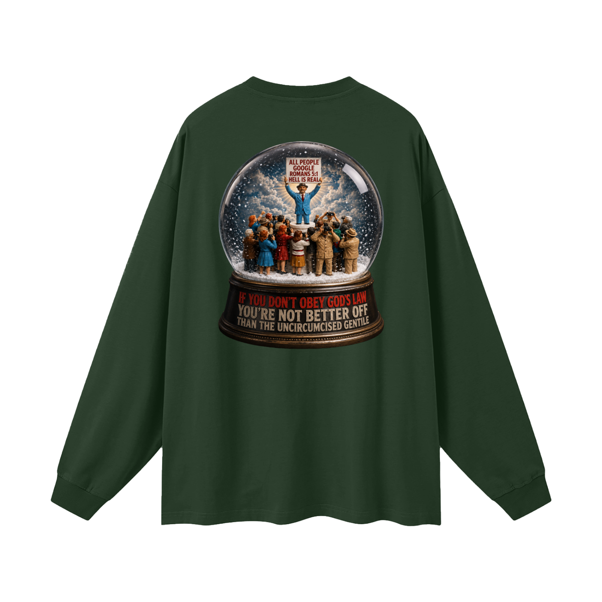 WORTHY IS THE LAMB HALLEJUJAH WHO WAS SLAIN Long Sleeve T-Shirt
