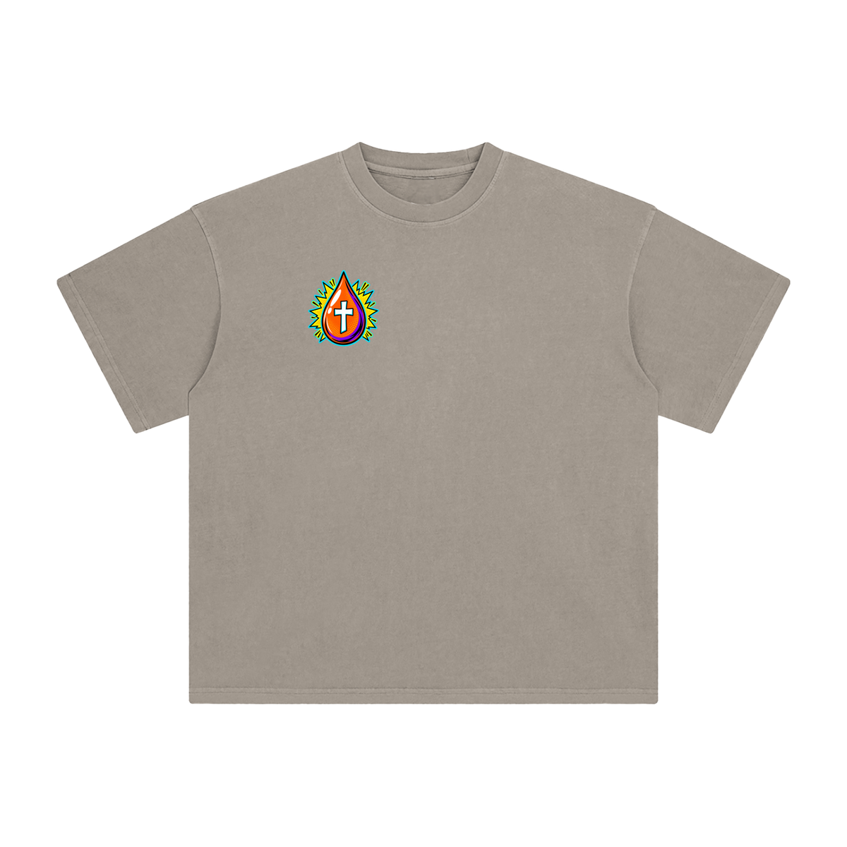 JESUS DIED ONCE BACKED UP BY Romans 6:9-10 T-Shirt
