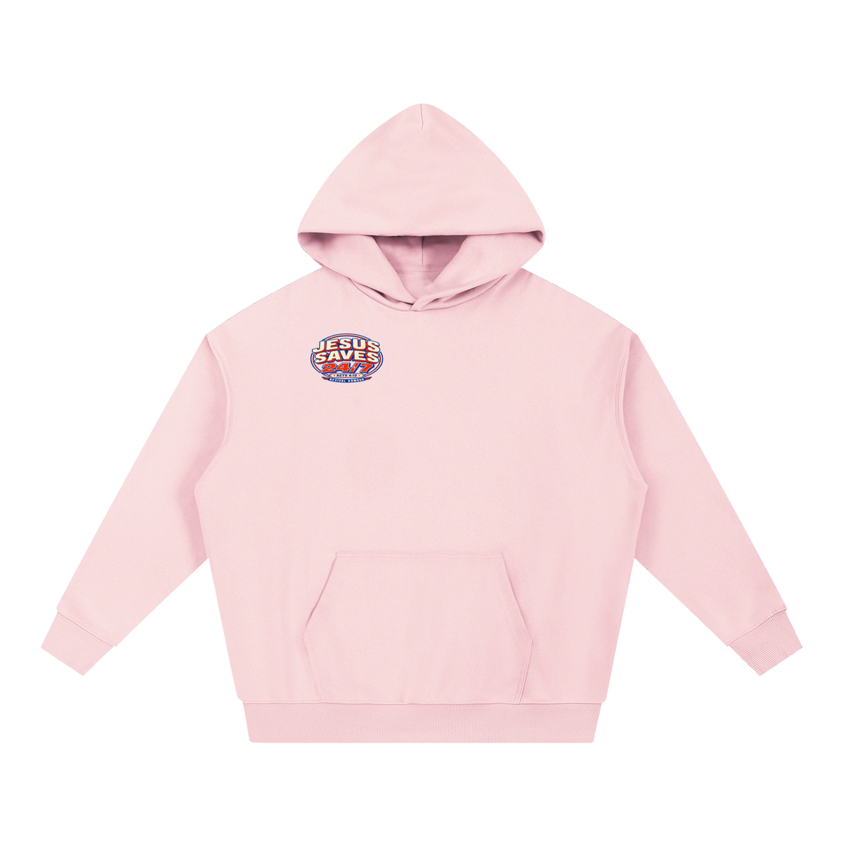 Jesus saves 24/7 Hoodie