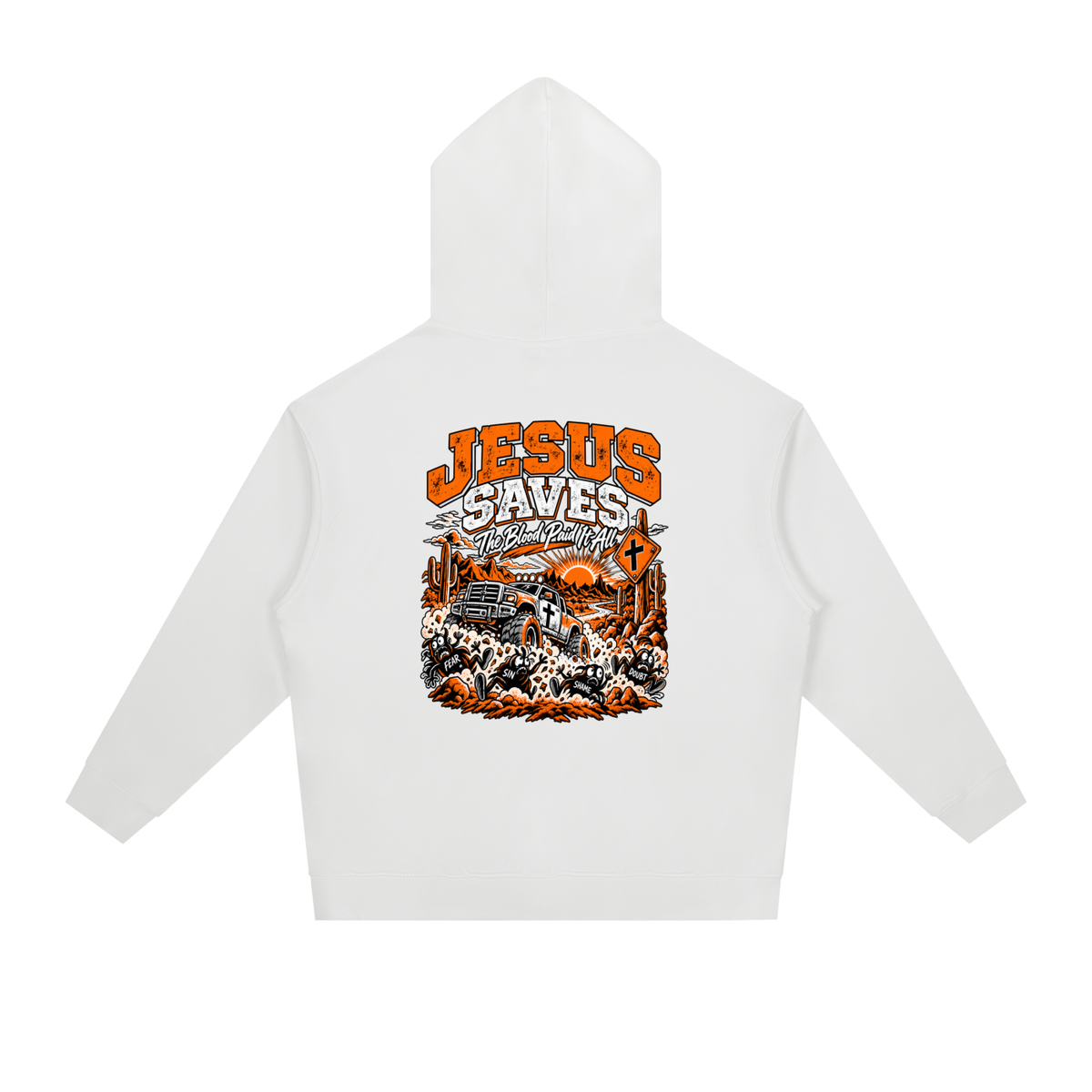 JESUS DIED FOR FOR OUR SINS THAT'S THE GOOD NEWS 1 CORTHIANS 15:1-4 JESUS SAVES THE BLOOD PAID IT ALL Hoodie