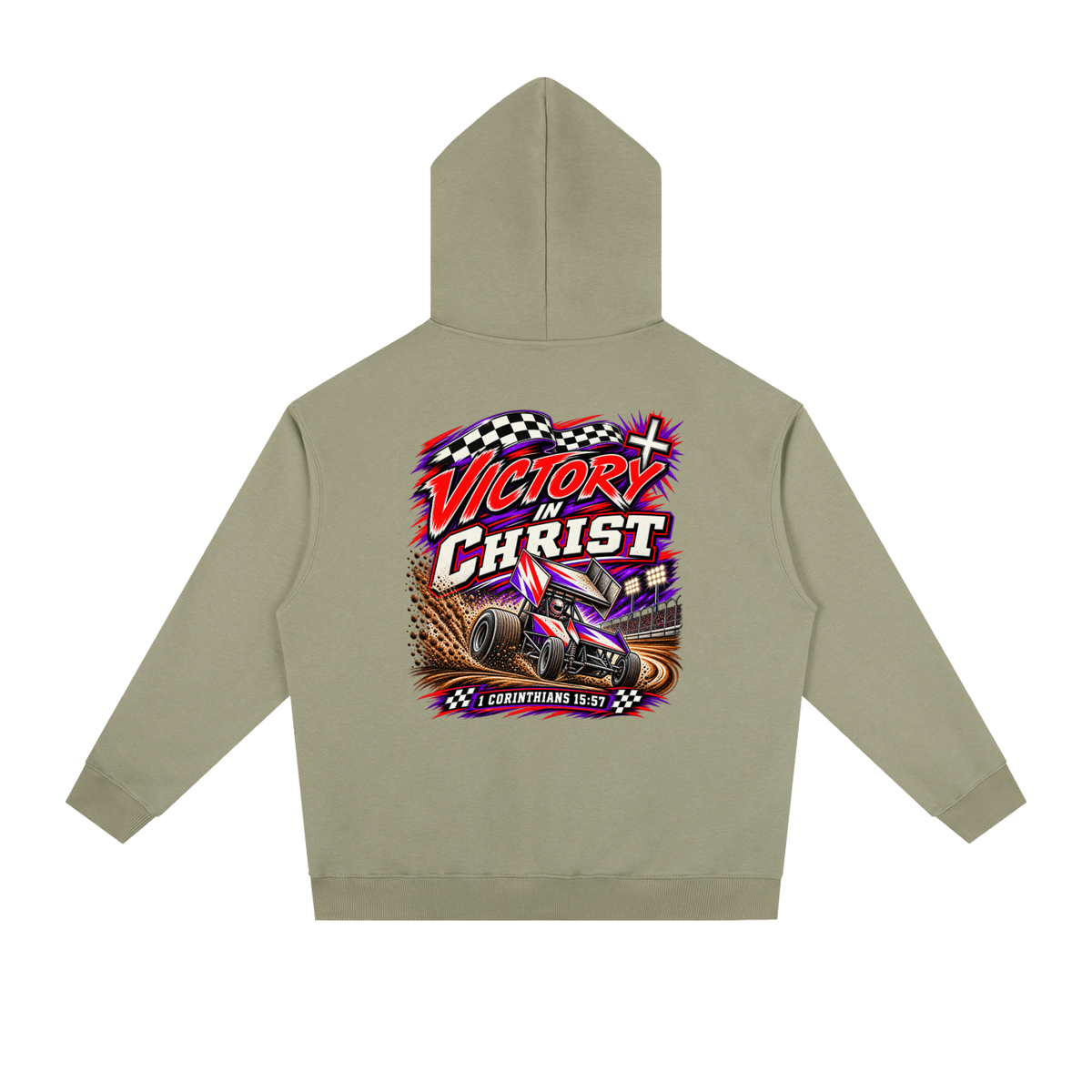 Victory in Christ Hoodie