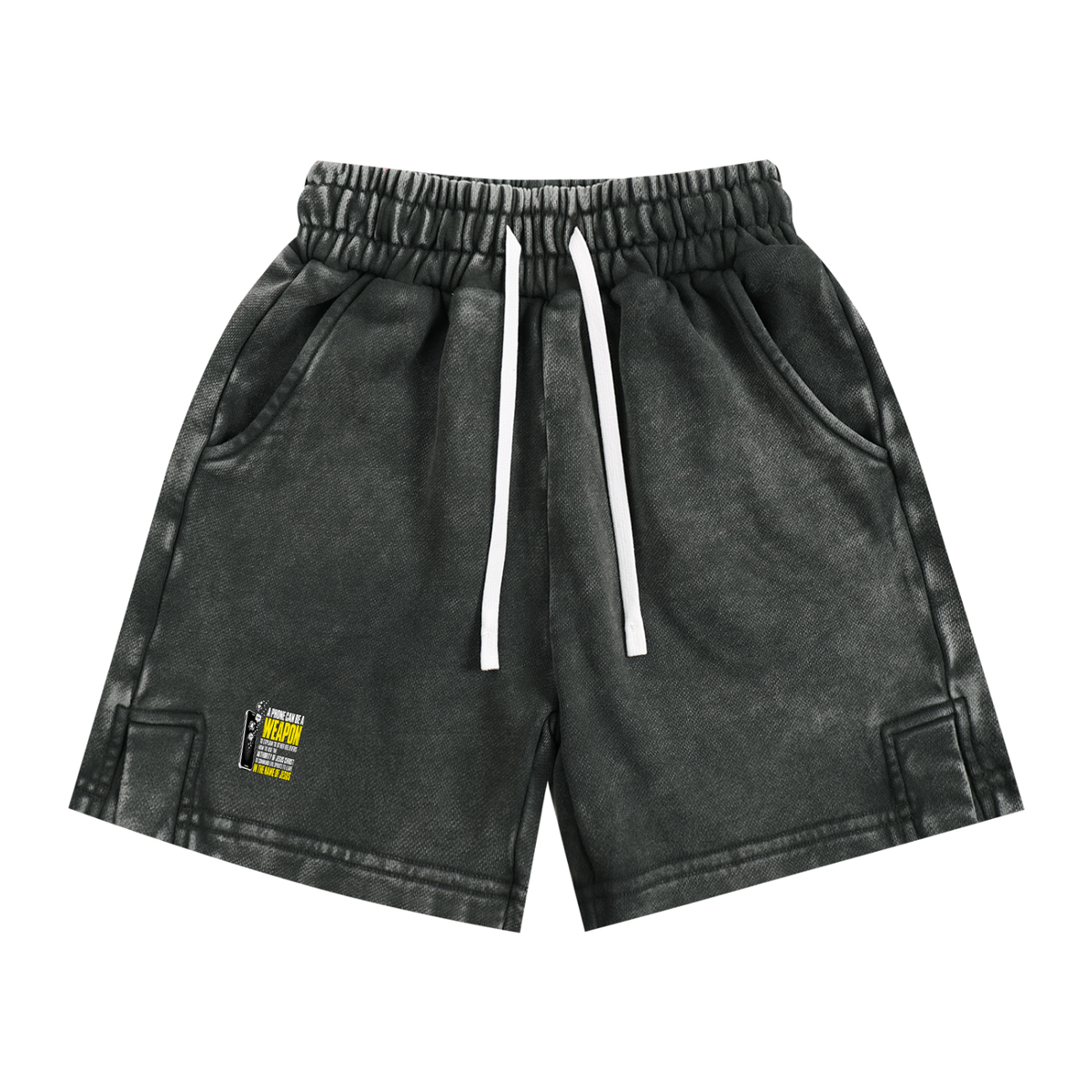A PHONE CAN BE A WEAPON TO EXPLAIN TO OTHER BELIEVERS HOW TO US THE AUTHORITY OF JESUS CHRIST TO COMMAND EVIL SPIRITS TO IN THE NAME JESUS Kids' Shorts