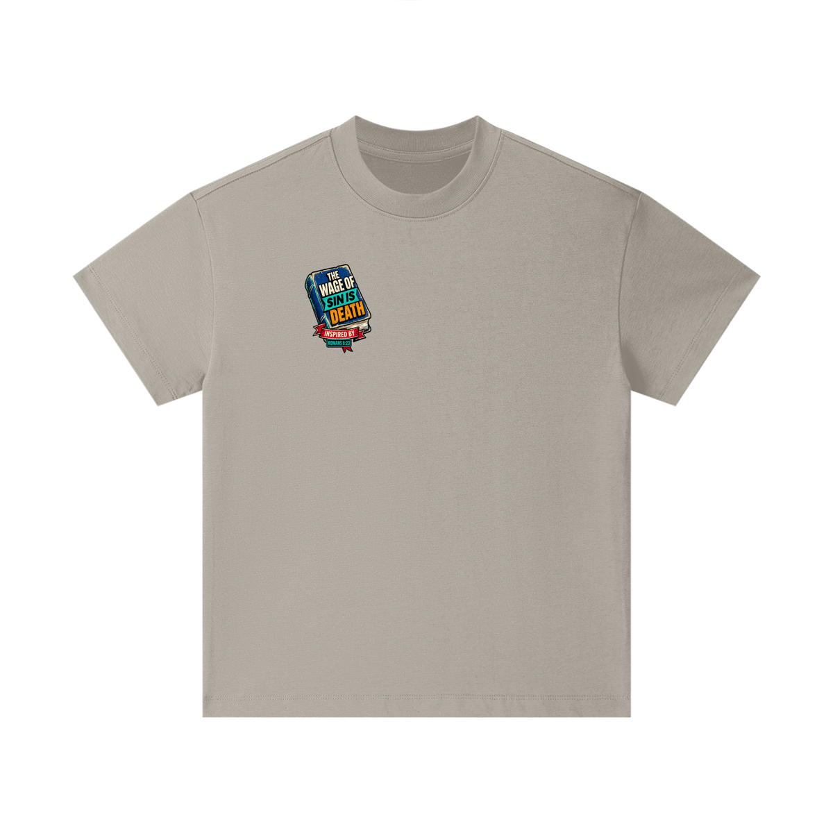 THE WAGE OF SIN IS DEATH INSPIRED BY ROMANS 6:23 PAID IN FULL INSPIRED BY JAMES 2:10 & ROMANS 3:24-26 Kids T-Shirt