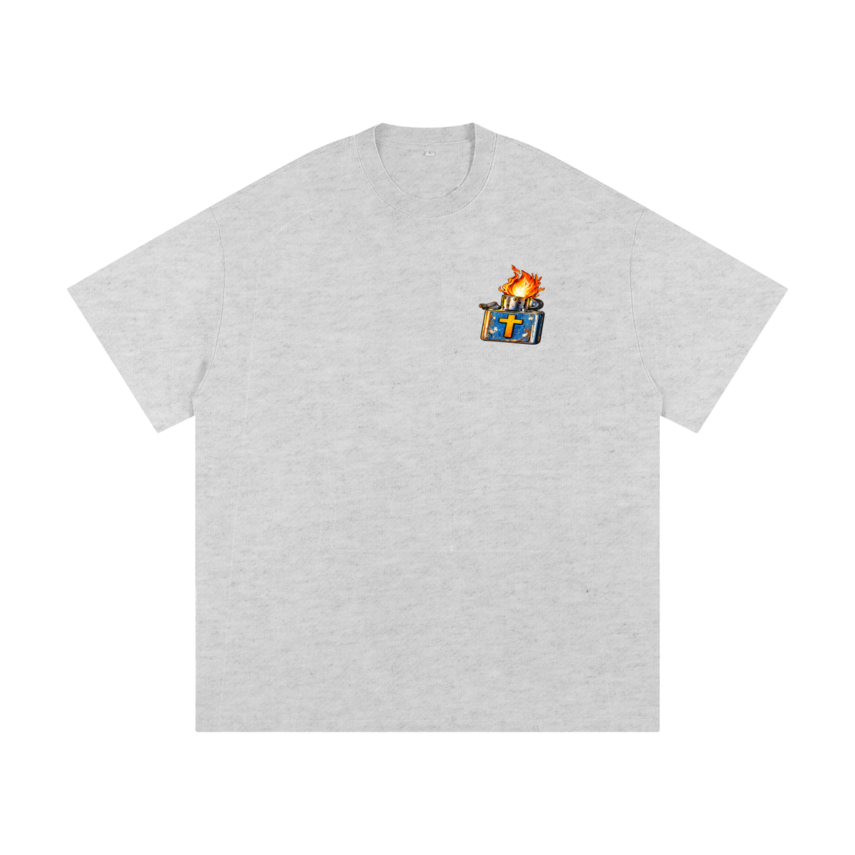 JESUS SAVES FROM IRE THAT GOES OUT AND DOGS DON'T GO TO THE NEW JERUSALEM ACCORDING TO REVELATION 22:15 T-Shirt