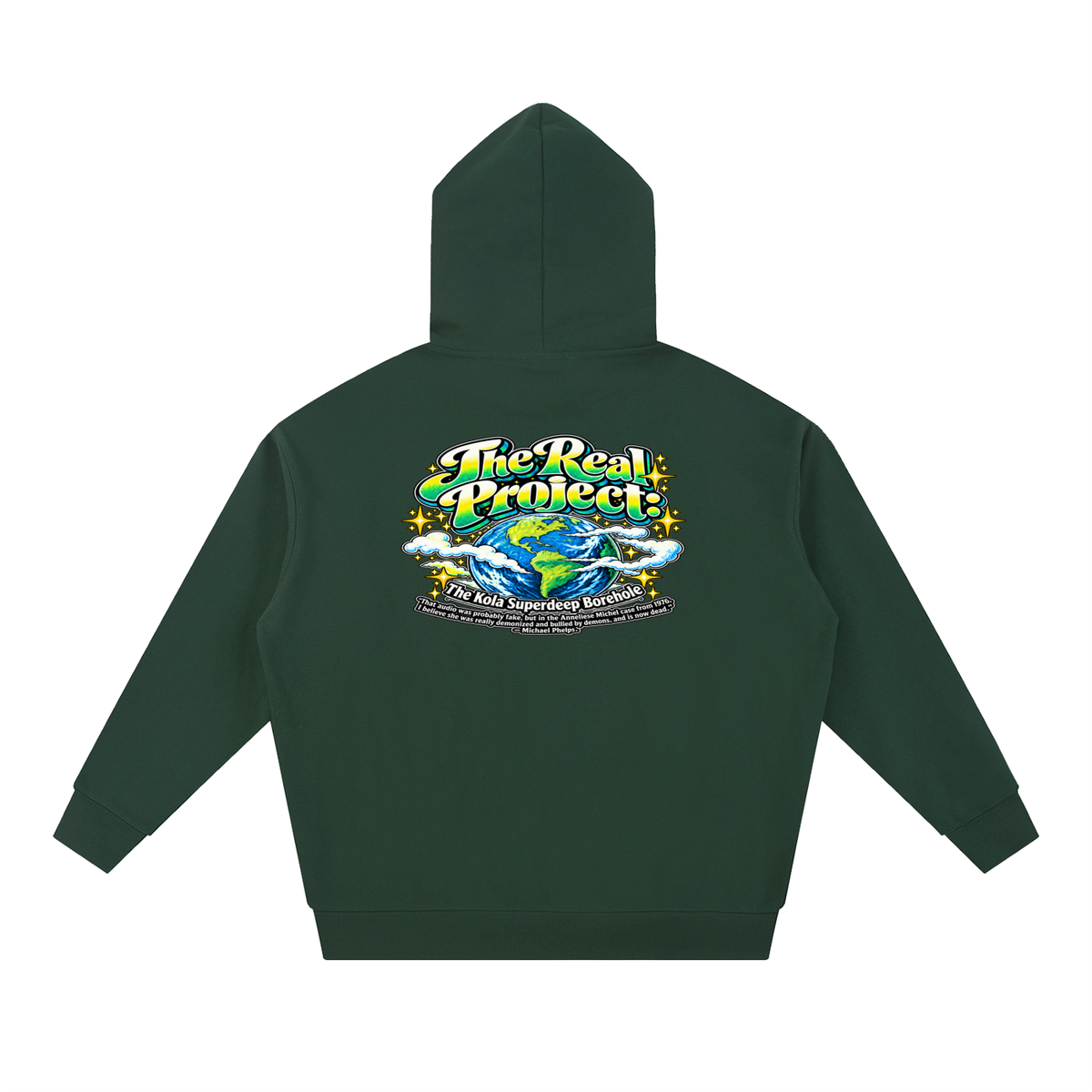 REDEEMED BY THE OF JESUS ACCORDING TO EPHESIANS 1:7 THE REAL PROJECT: THE KOLA SUPERDEEP BOREHOLE Hoodie