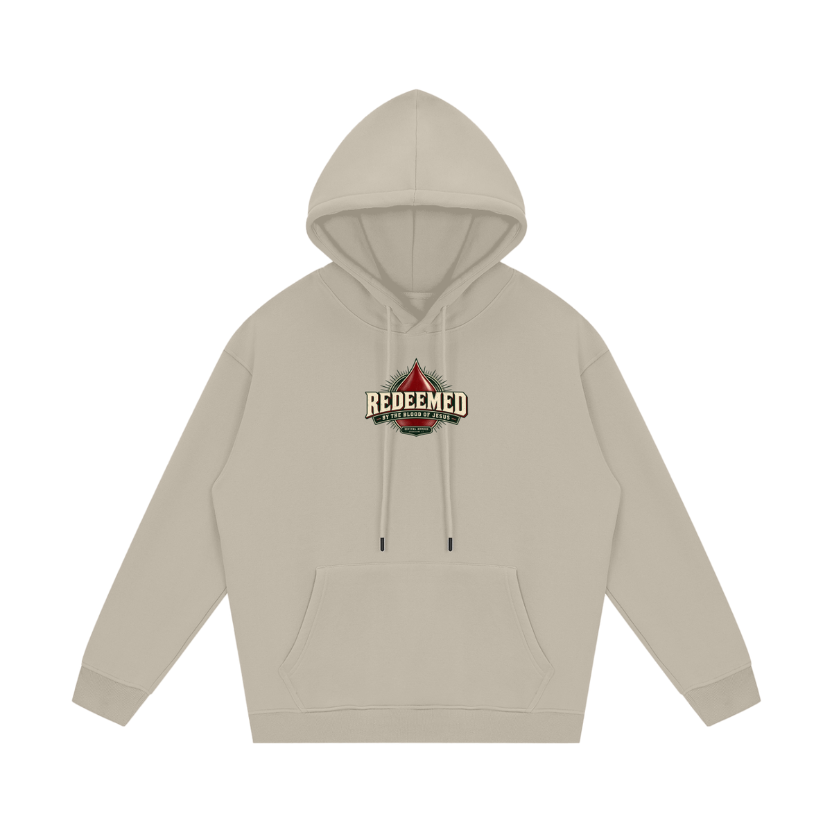 REDEEMED BY THE BLOOD OF JESUS -REVIVAL ARMOUR- -EPHESIANS 1:7- Hoodie
