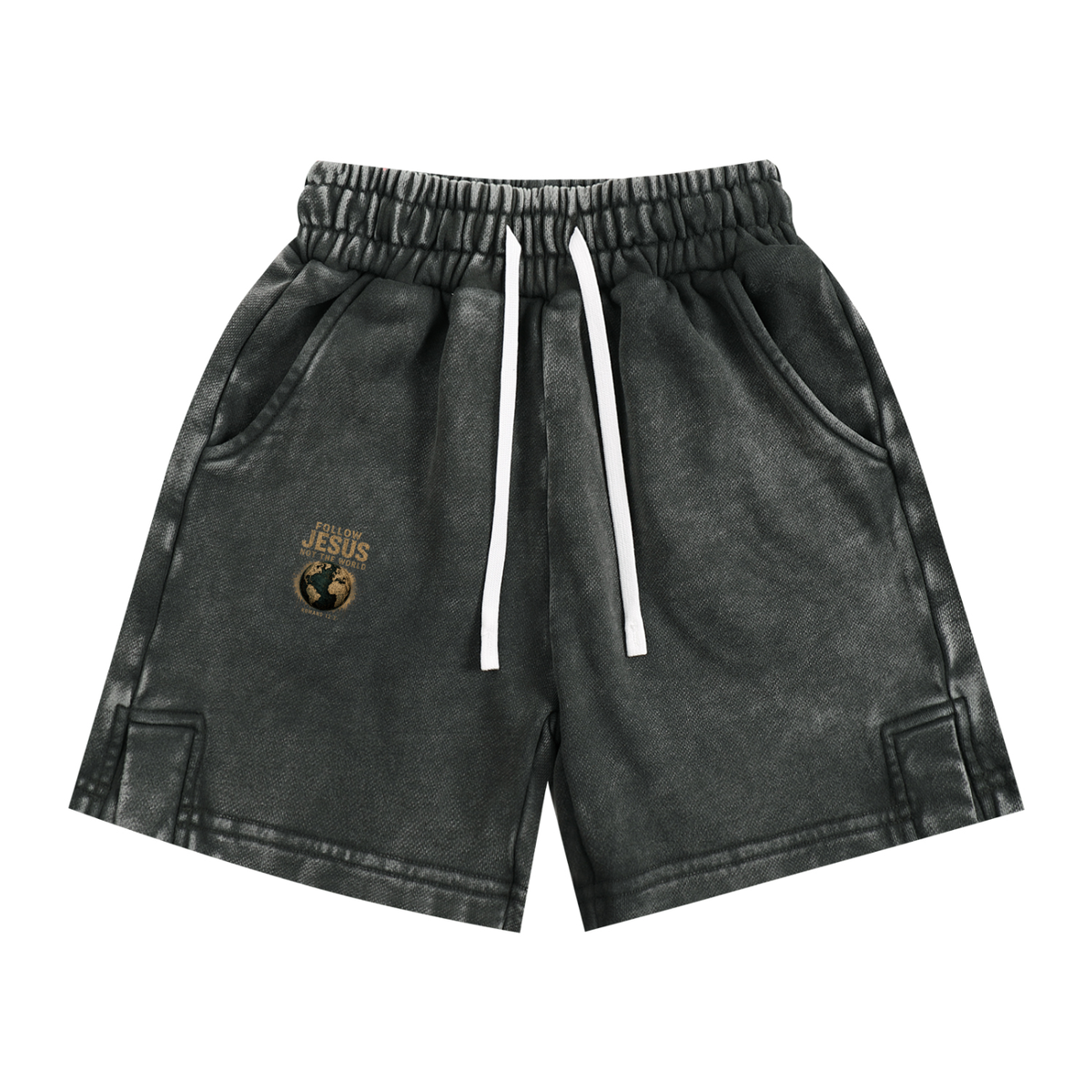 FOLLOW JESUS NOT THE WORLD ROMANS 12:2 Kids' Shorts