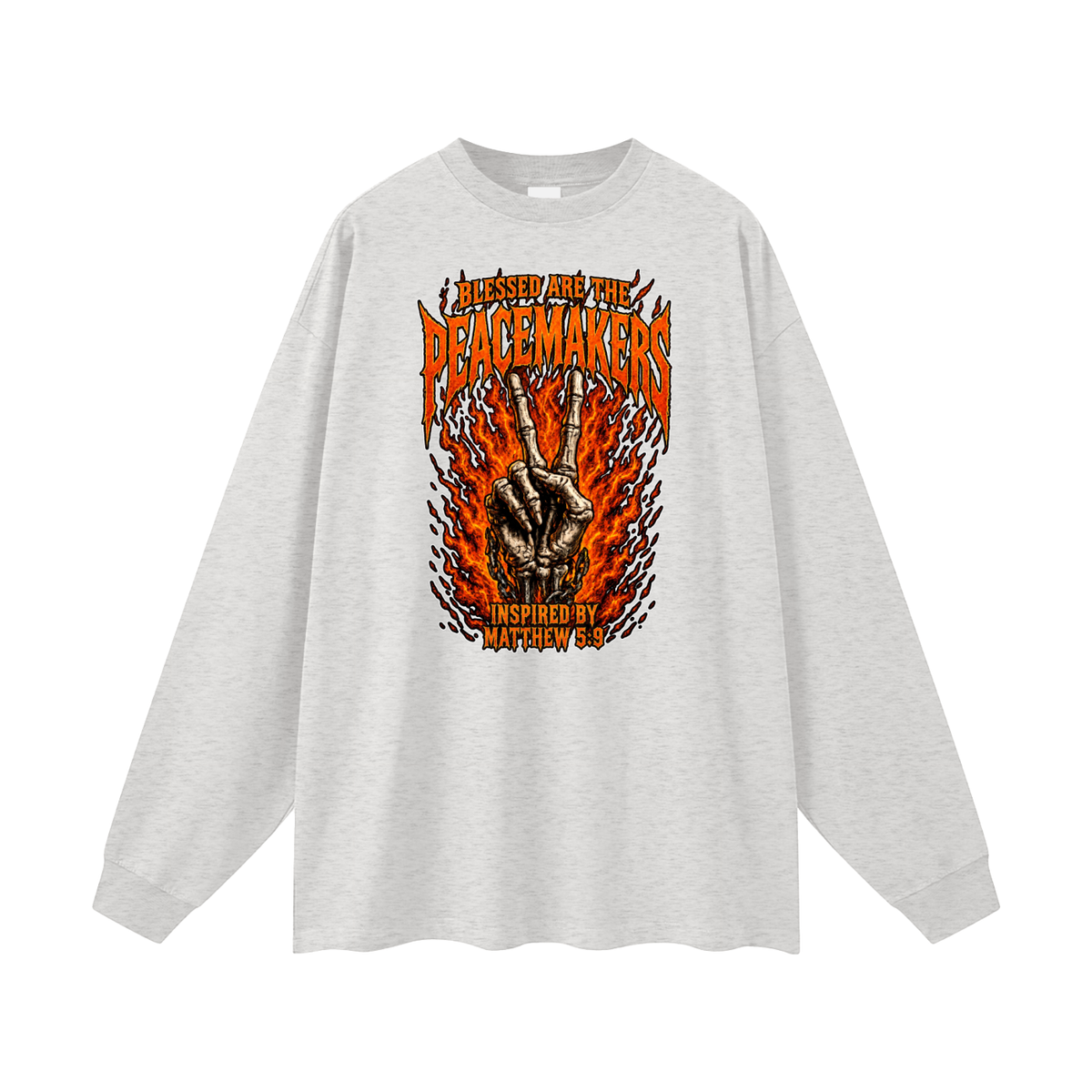 Oversized Unisex Long Sleeve T-Shirt