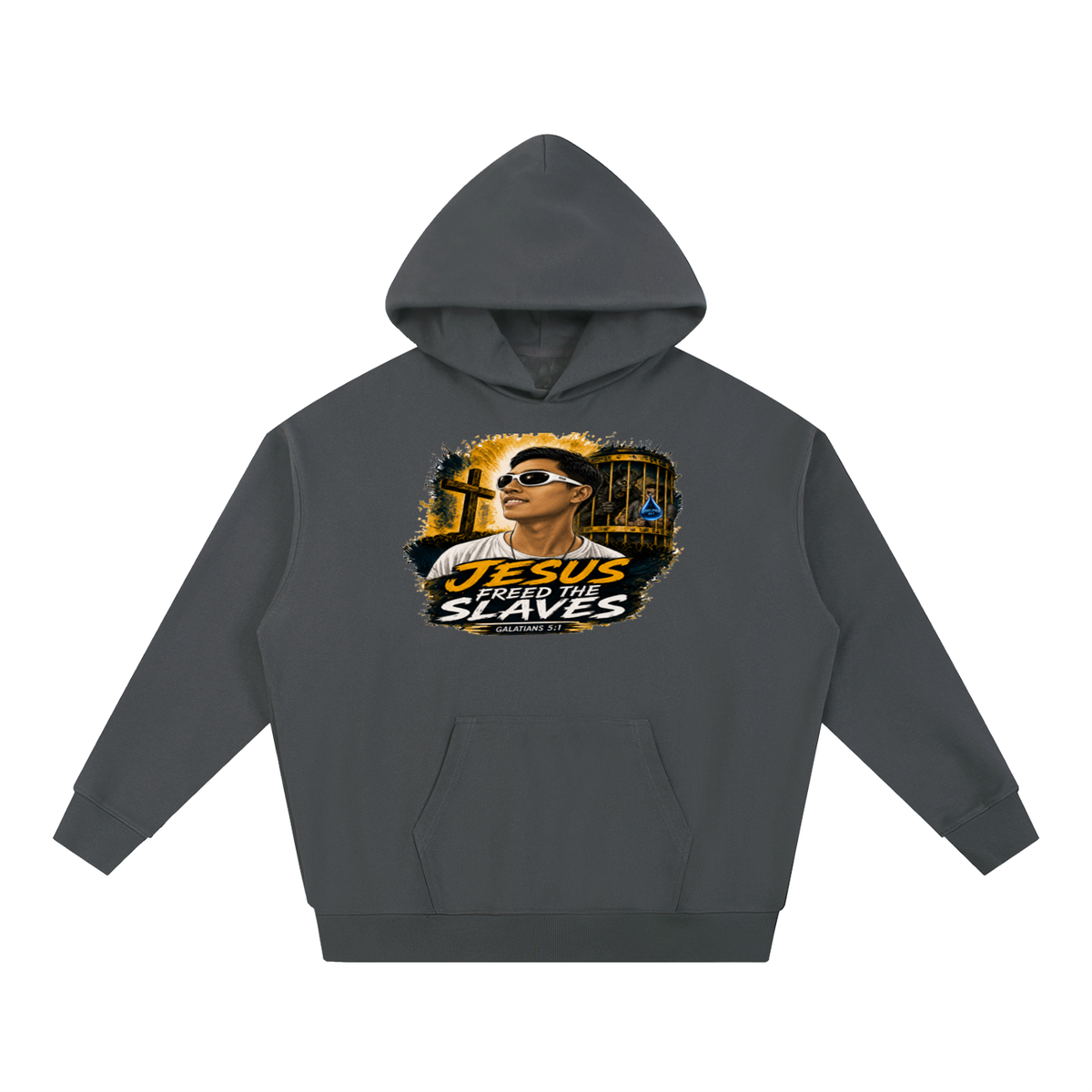 Jesus freed the slaves Hoodie