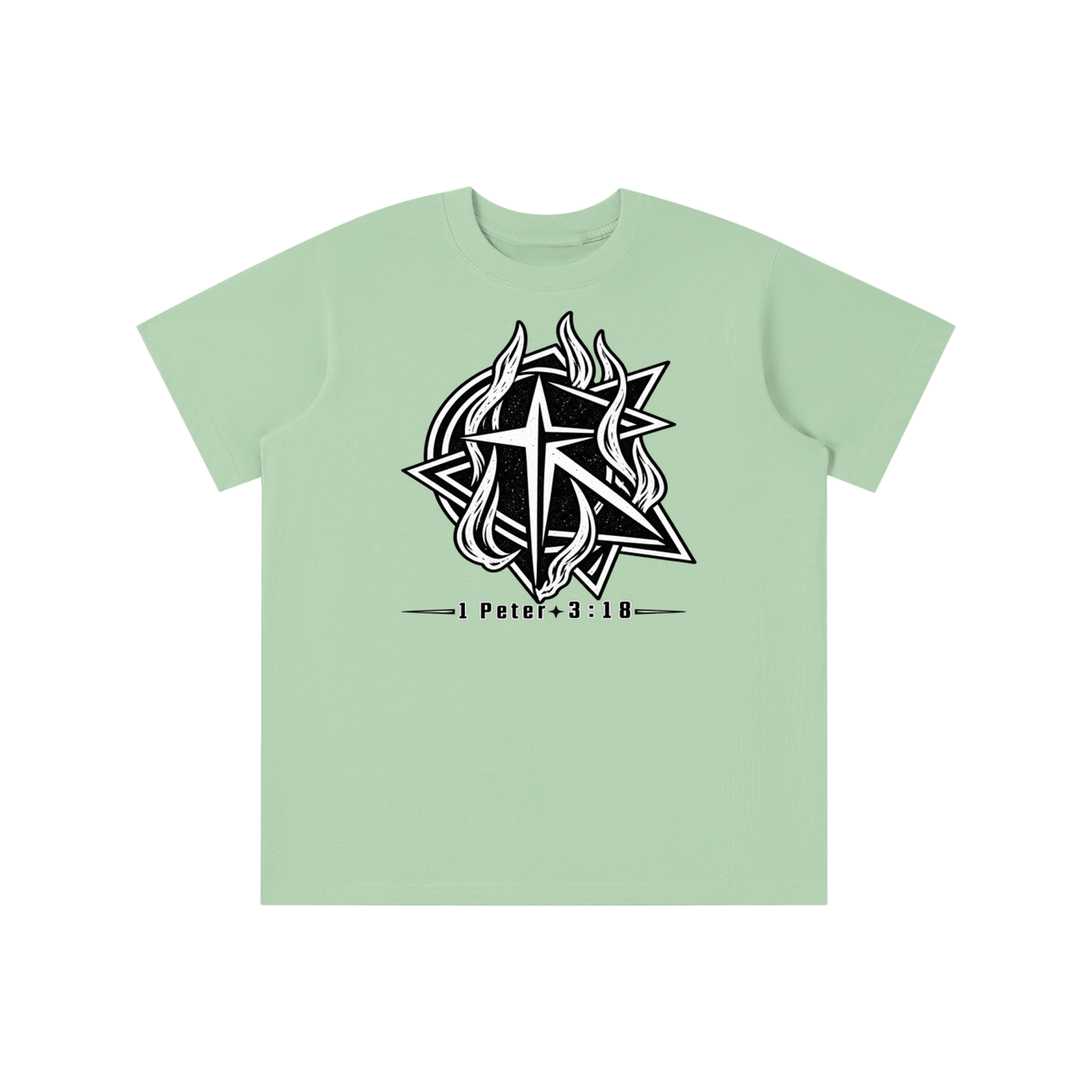 1 Peter 3:18 youth T-shirt