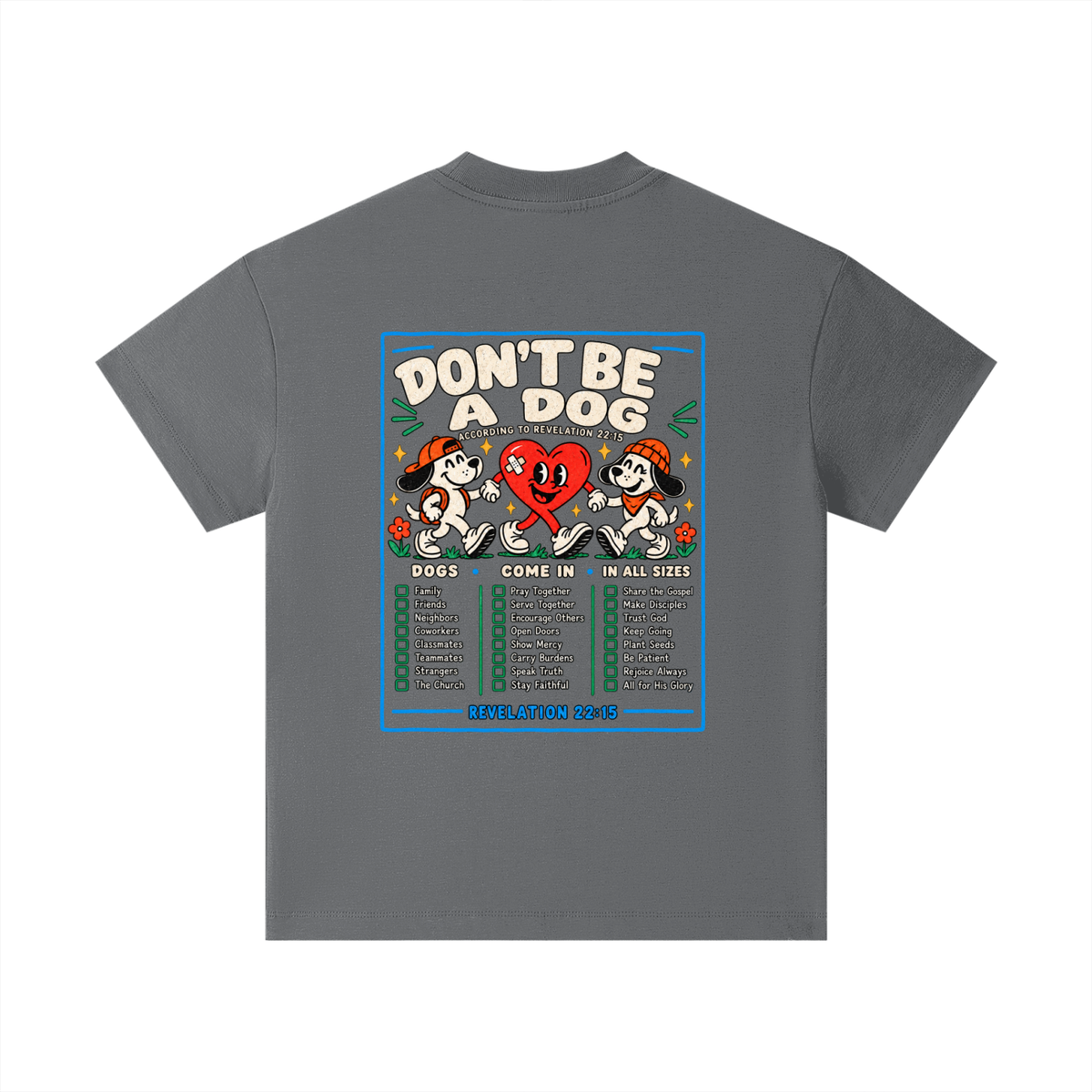 CAST ALL YOUR BURDENS TO JESUS ACCORDING TO Matthew 11:28–30 THO Kids T-Shirt