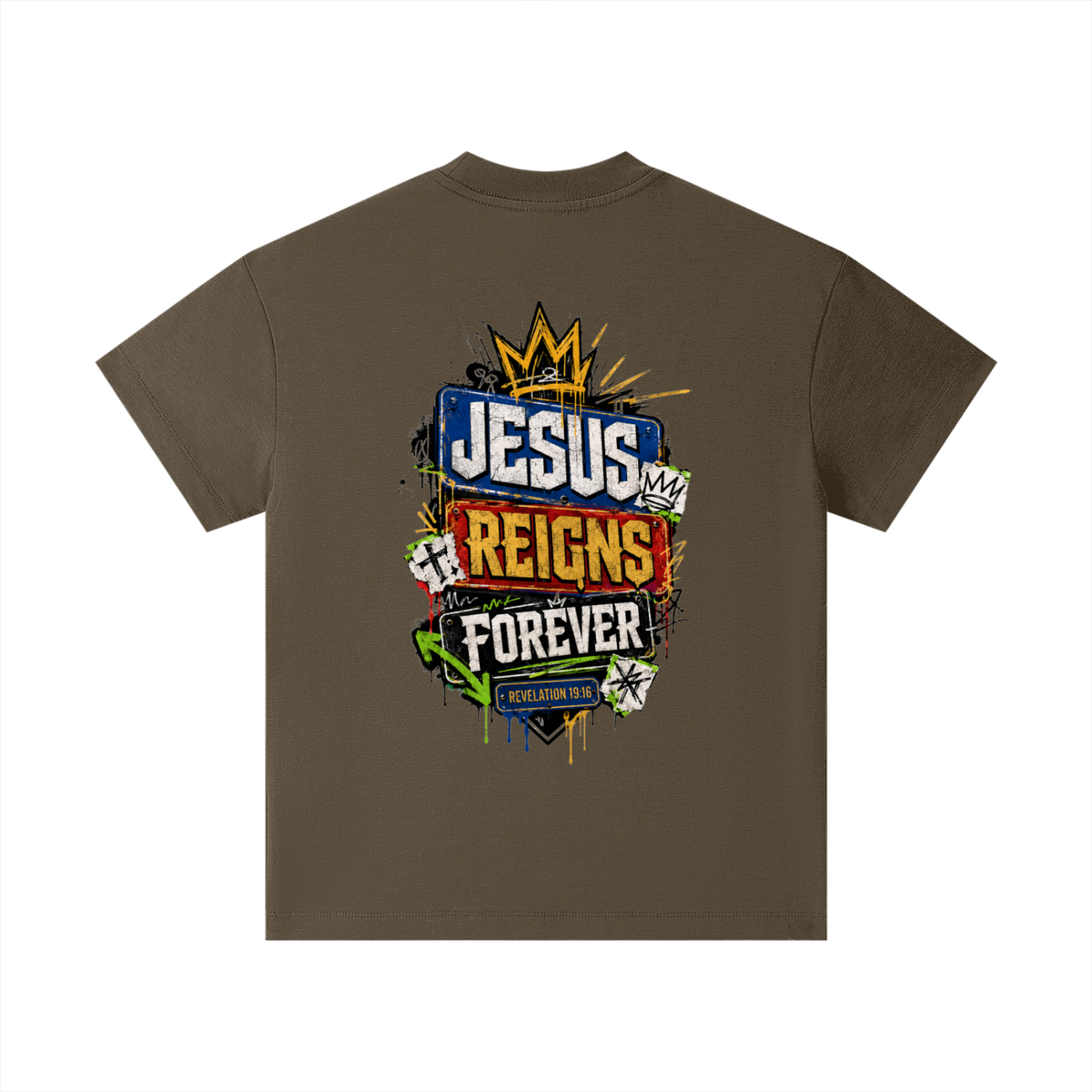 Jesus Reigns Forever Kids T-Shirt