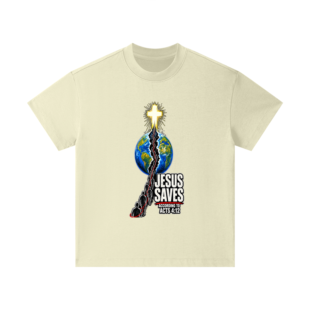 JESUS SAVES ACCORDING TO ACTS 4:12 Kids T-Shirt