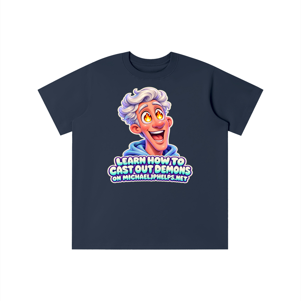LEARN HOW TO CAST OUT DEMONS ON MICHAELJPHELPS.NET youth T-shirt