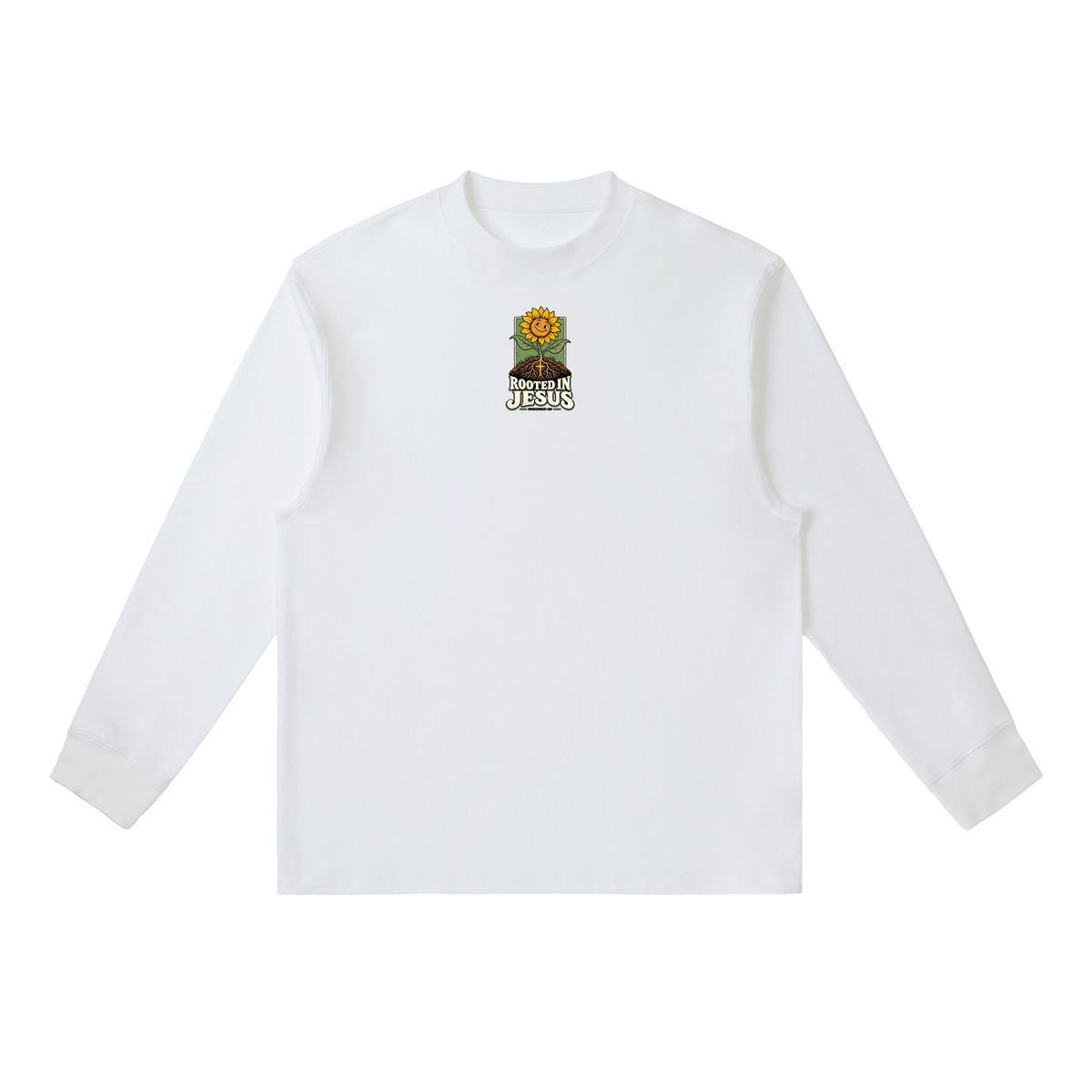 Rooted in Jesus Long-Sleeve T-Shirt