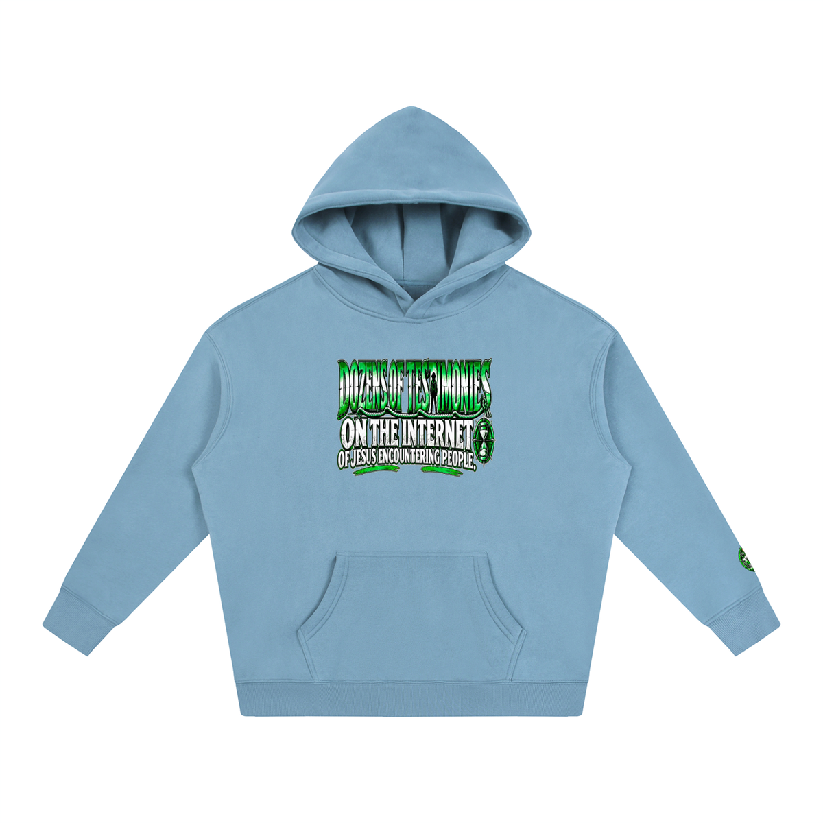 DOZENS OF TESTIMONIES ON THE INTERNET OF JESUS ENCOUNTERING PEOPLE. Hoodie