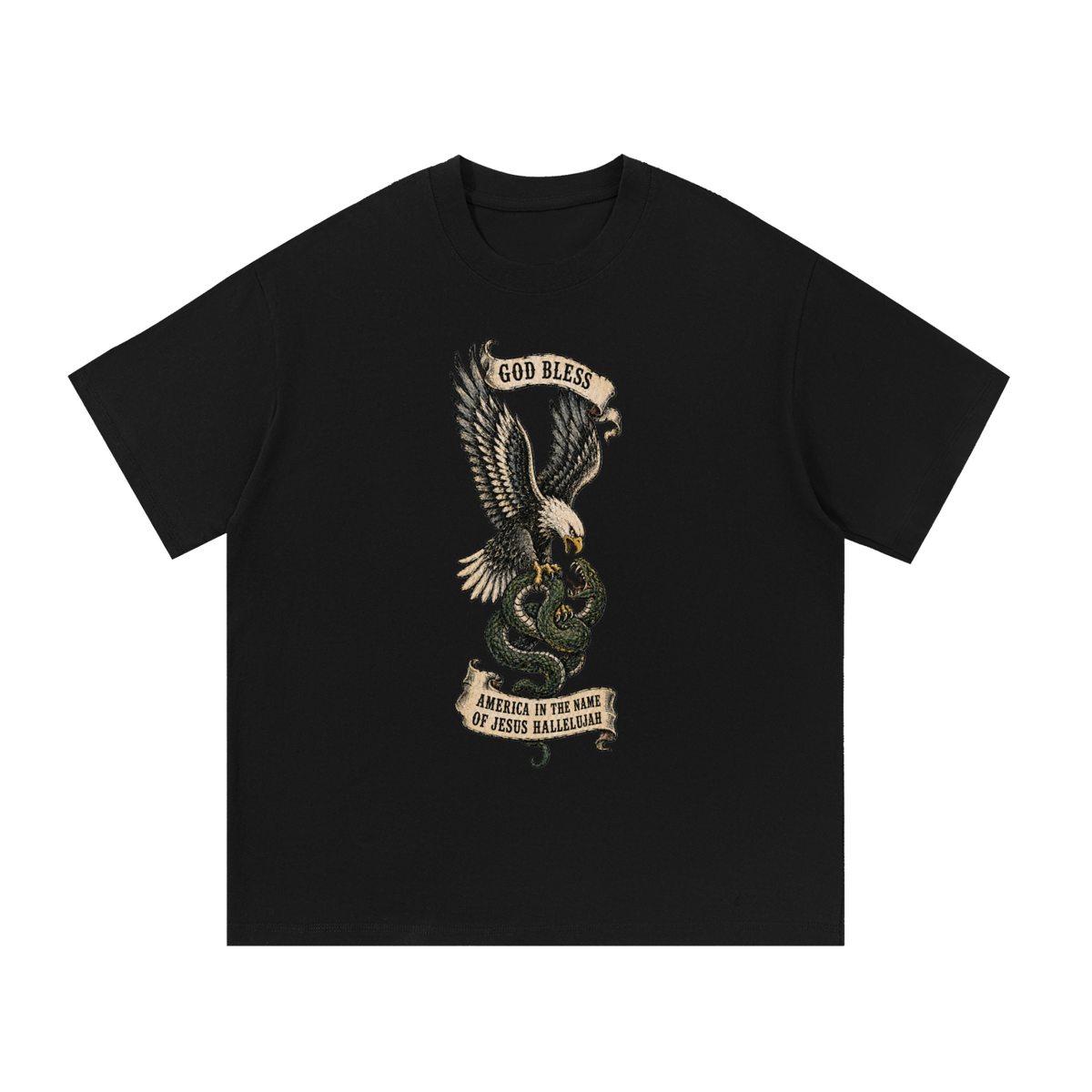 GOD BLESS AMERICA IN NAME OF JESUS HALLELUJAH T-Shirt