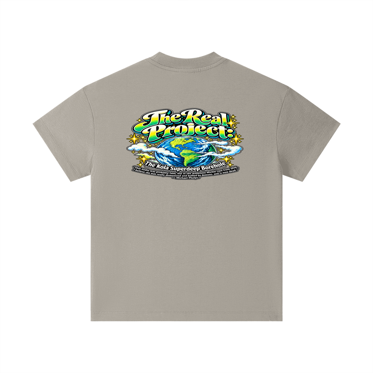 REDEEMED BY THE OF JESUS ACCORDING TO EPHESIANS 1:7 THE REAL PROJECT: THE KOLA SUPERDEEP BOREHOLE Kids T-Shirt