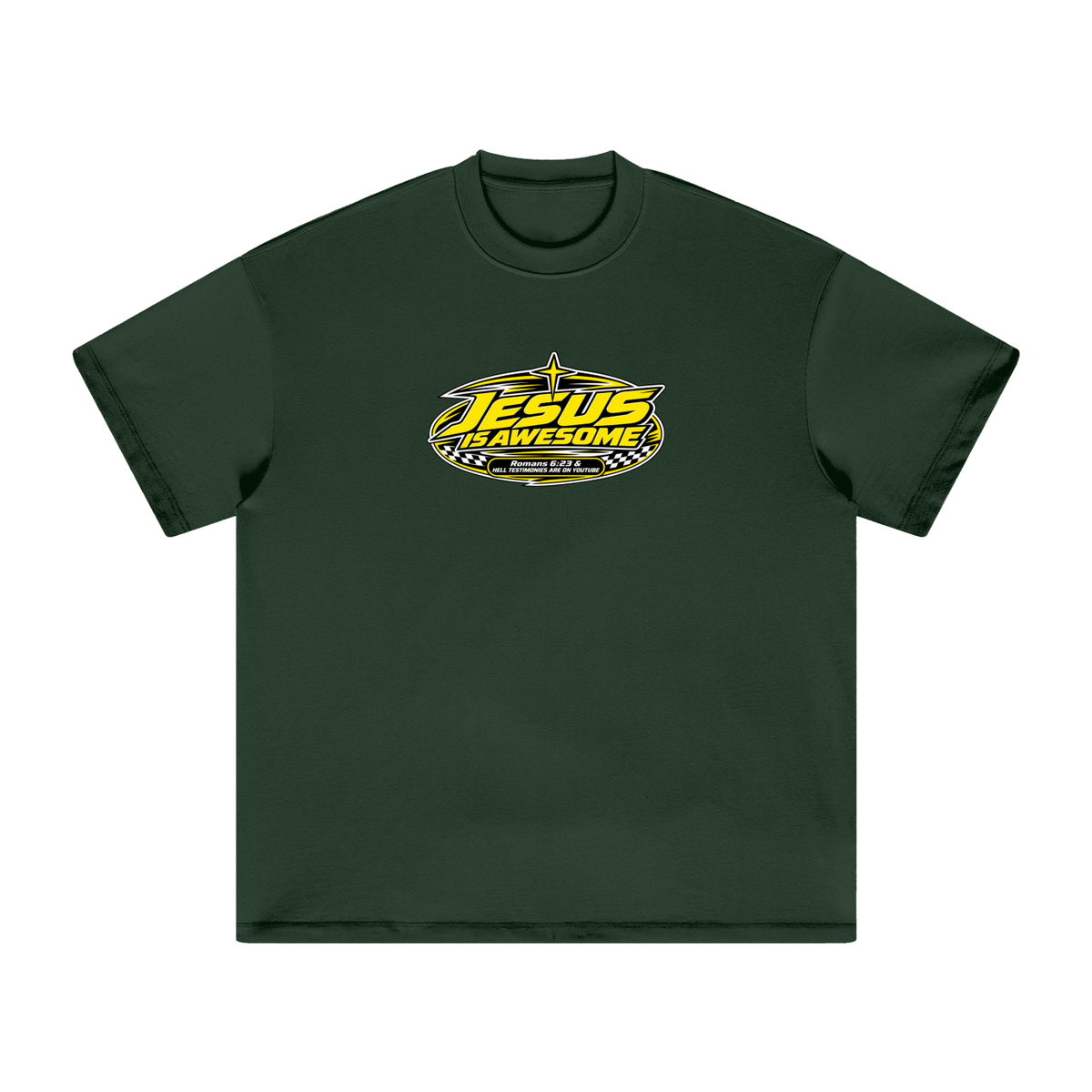 JESUS IS AWESOME ROMANS 6:23 & HELL TESTIMONIES ARE ON YOUTUBE T-Shirt