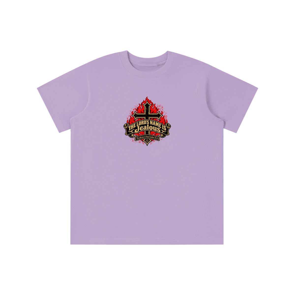 THE LORD'S NAME IS Jealous The phrase is from Exodus 34:14 youth T-shirt