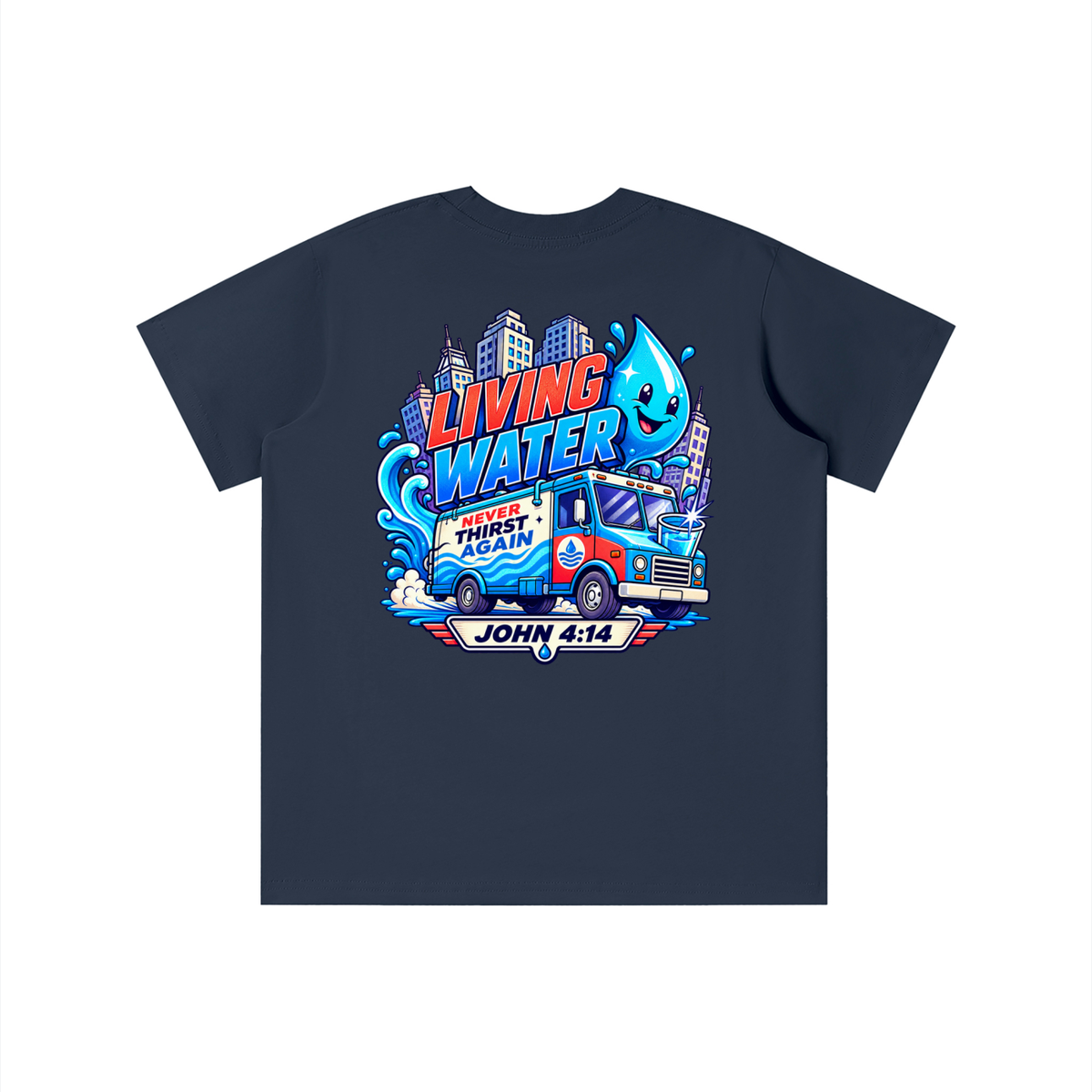 Living Water Never Thirst again youth T-shirt