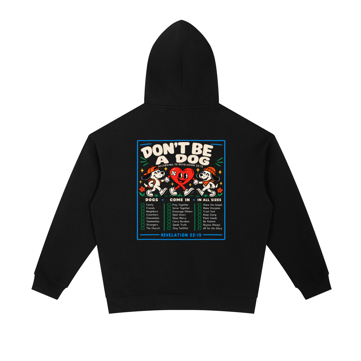 CAST ALL YOUR BURDENS TO JESUS ACCORDING TO Matthew 11:28–30 THO Hoodie