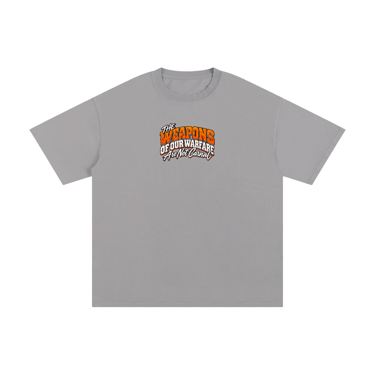 THE WEAPONS OF OUR WARFARE ARE NOT CARNAL HE IS COMMANDING EVIL SPIRITS TO LEAVE IN THE NAME OF JESUS - LUKE 10:19 - T-Shirt