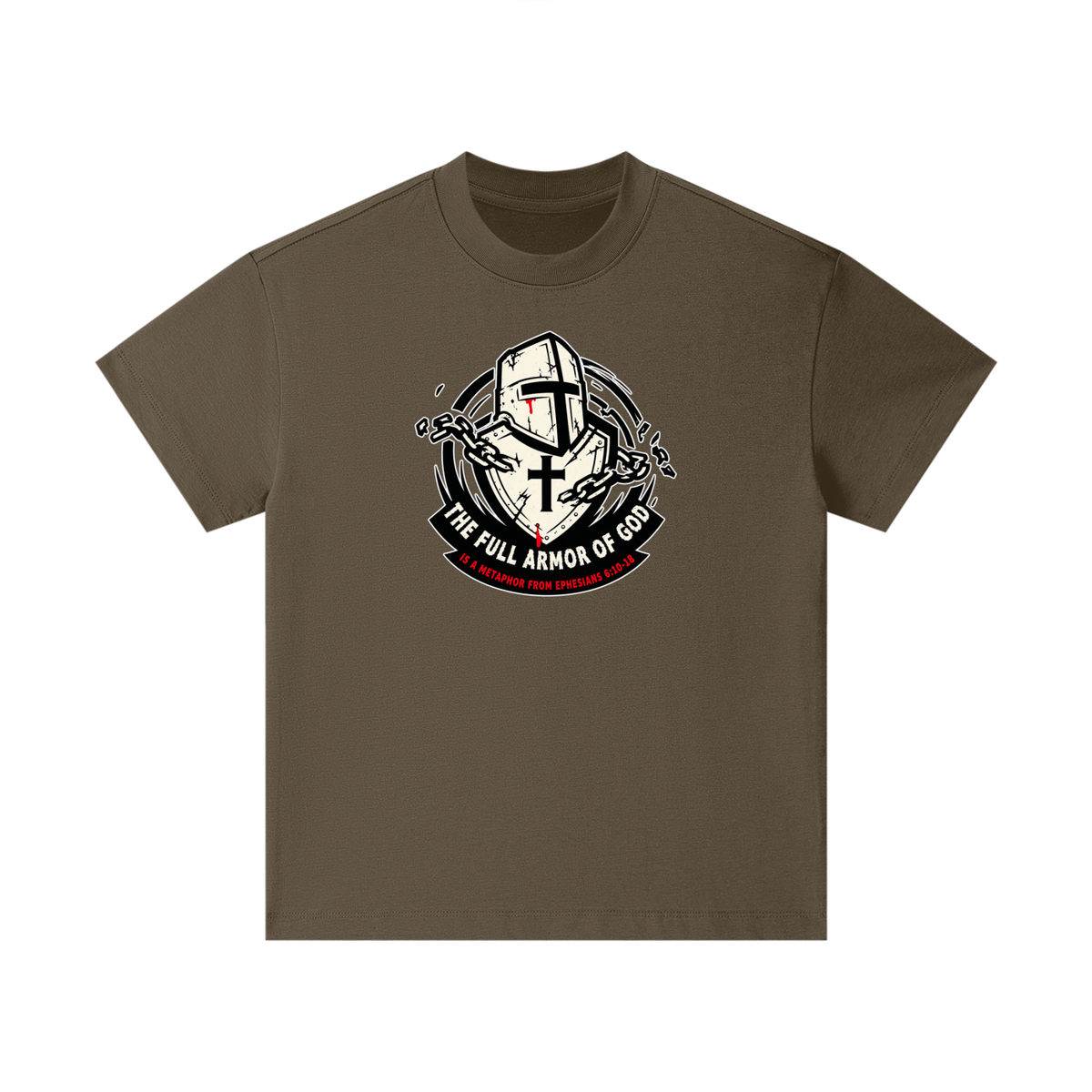 THE FULL ARMOR OF GOD IS A METAPHOR FROM EPHESIANS 6:10-18 Kids T-Shirt