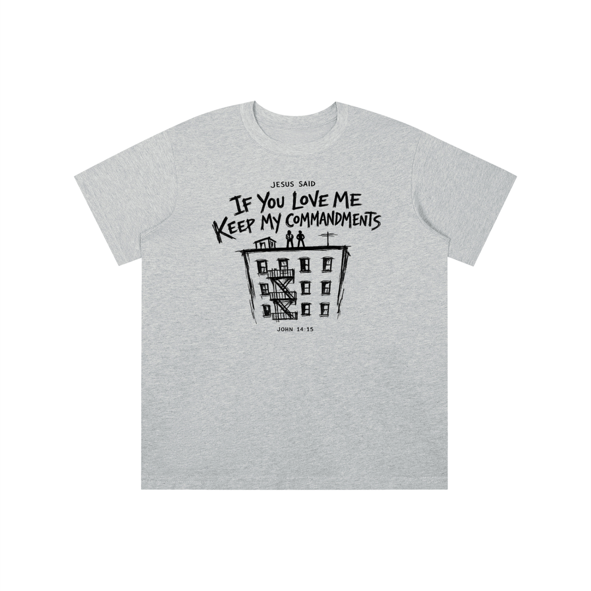 JOHN 14:15 NIV youth T-shirt