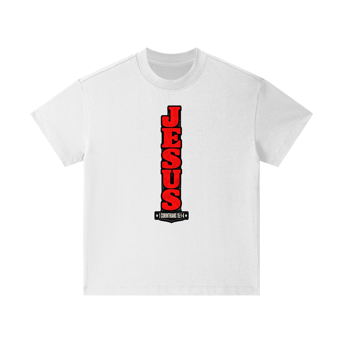 Jesus 1 Corinthians 15 :1-4  Kids T-Shirt